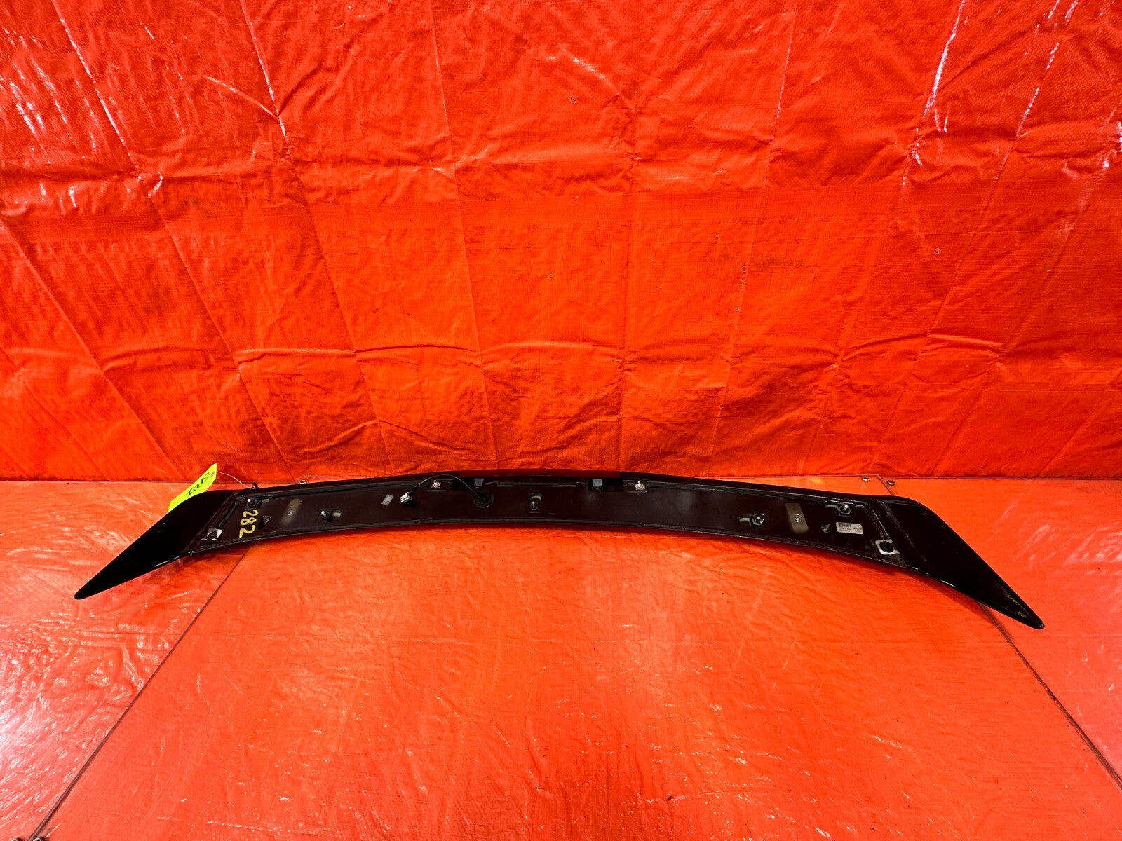 07 11 HONDA CIVIC SI SEDAN   REAR WING SPOILER DECK LID TRIM   OEM #2829