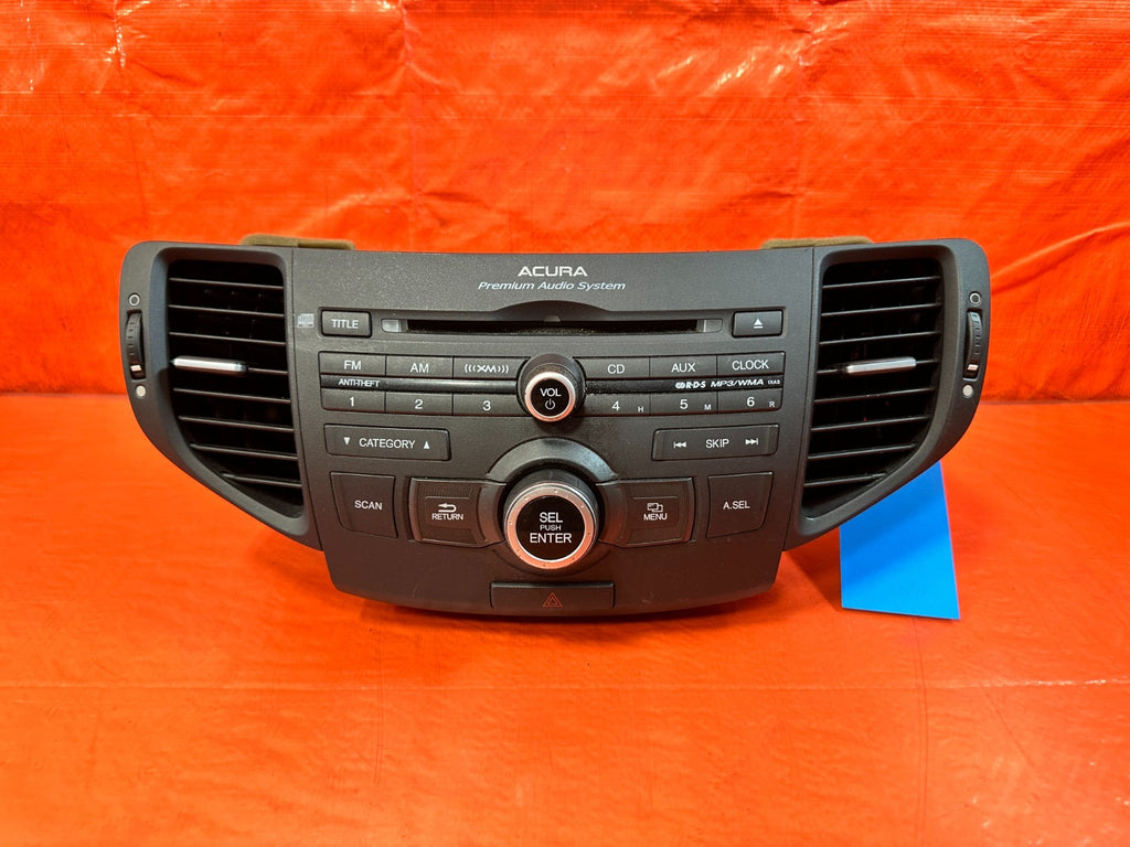09 10 ACURA TSX PREMIUM AUDO SYSTEM RADIO STEREO CD PLAYER   39100 TL2 A000 3210