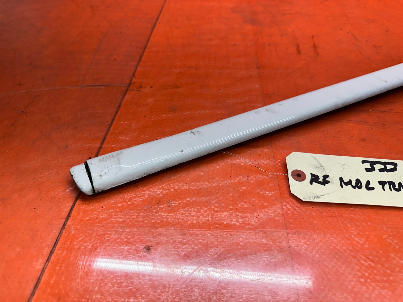 92 95 HONDA CIVIC 2D COUPE   PASSENGER RIGHT EXTERIOR DOOR MOLDING TRIM OEM #3334