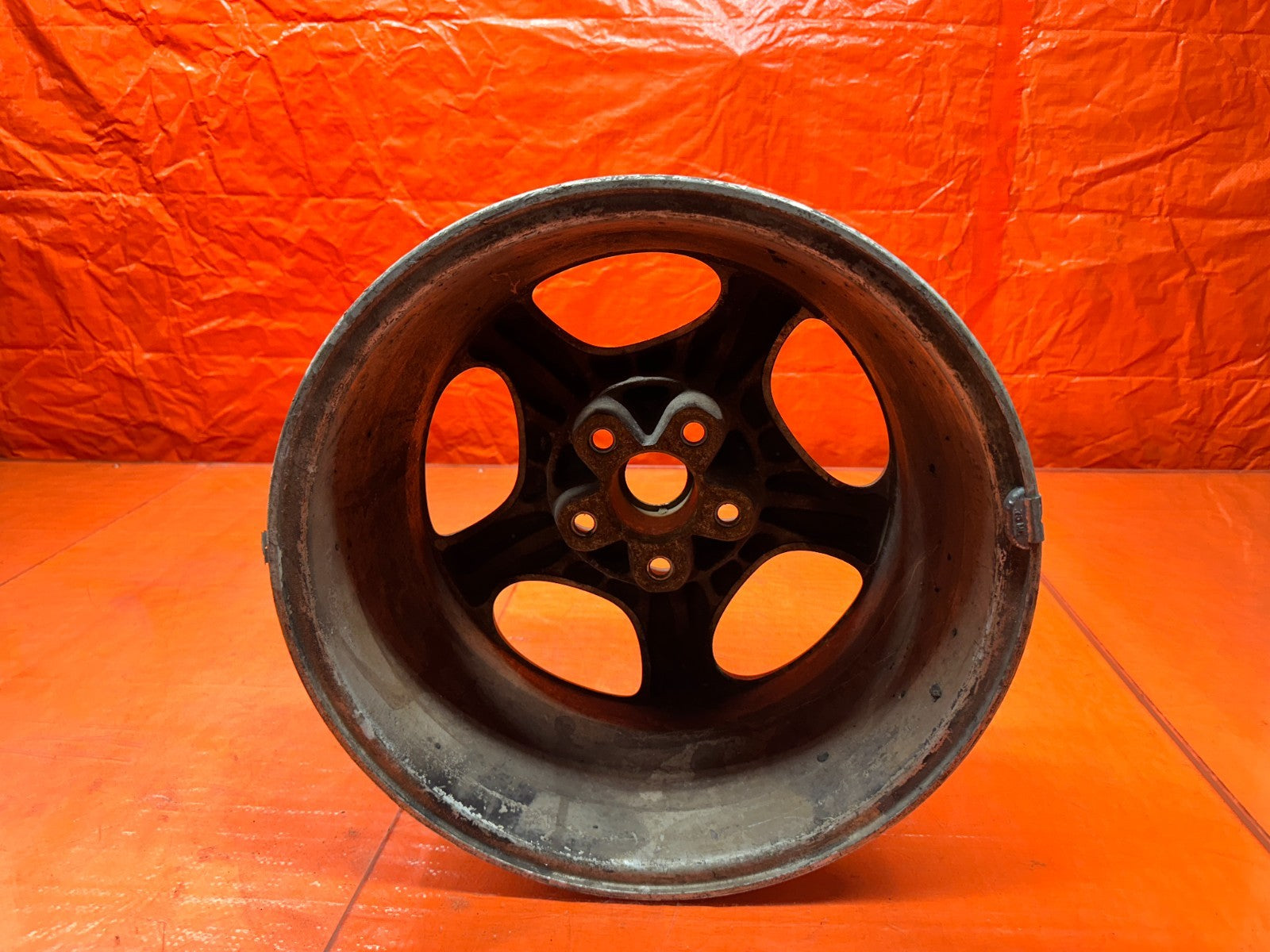 90 96 NISSAN 300ZX Z32 16" 5 SPOKE ALLOY WHEEL RIM OEM #859