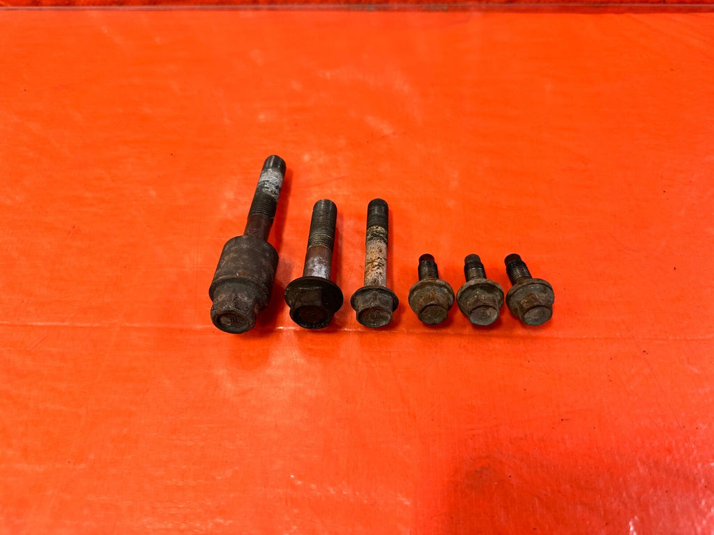 93 97 HONDA DEL SOL   REAR TRANSMISSION BRACKET BOLTS HARDWARE OEM FACTORY #2942