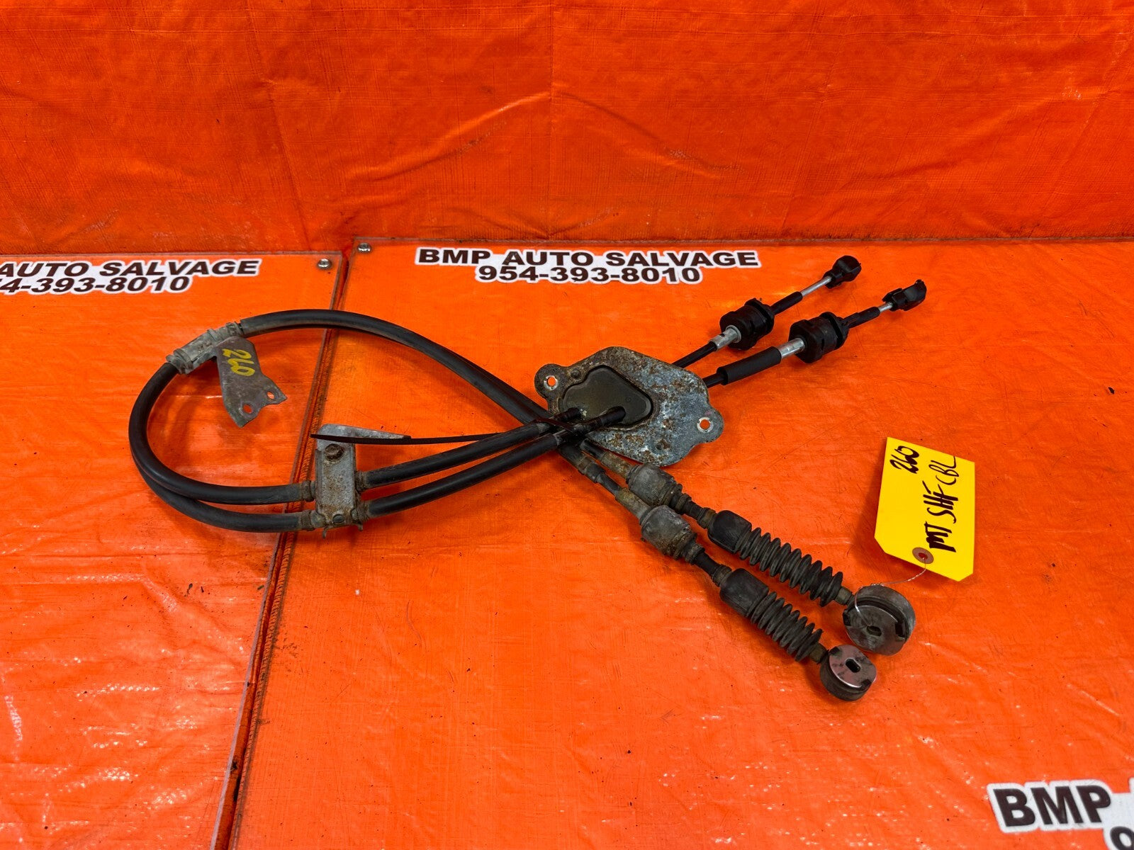 06 11 HONDA CIVIC 1.8L R18A1 MANUAL STICK SHIFT SHIFTER CABLE SET CABLES WIRES0