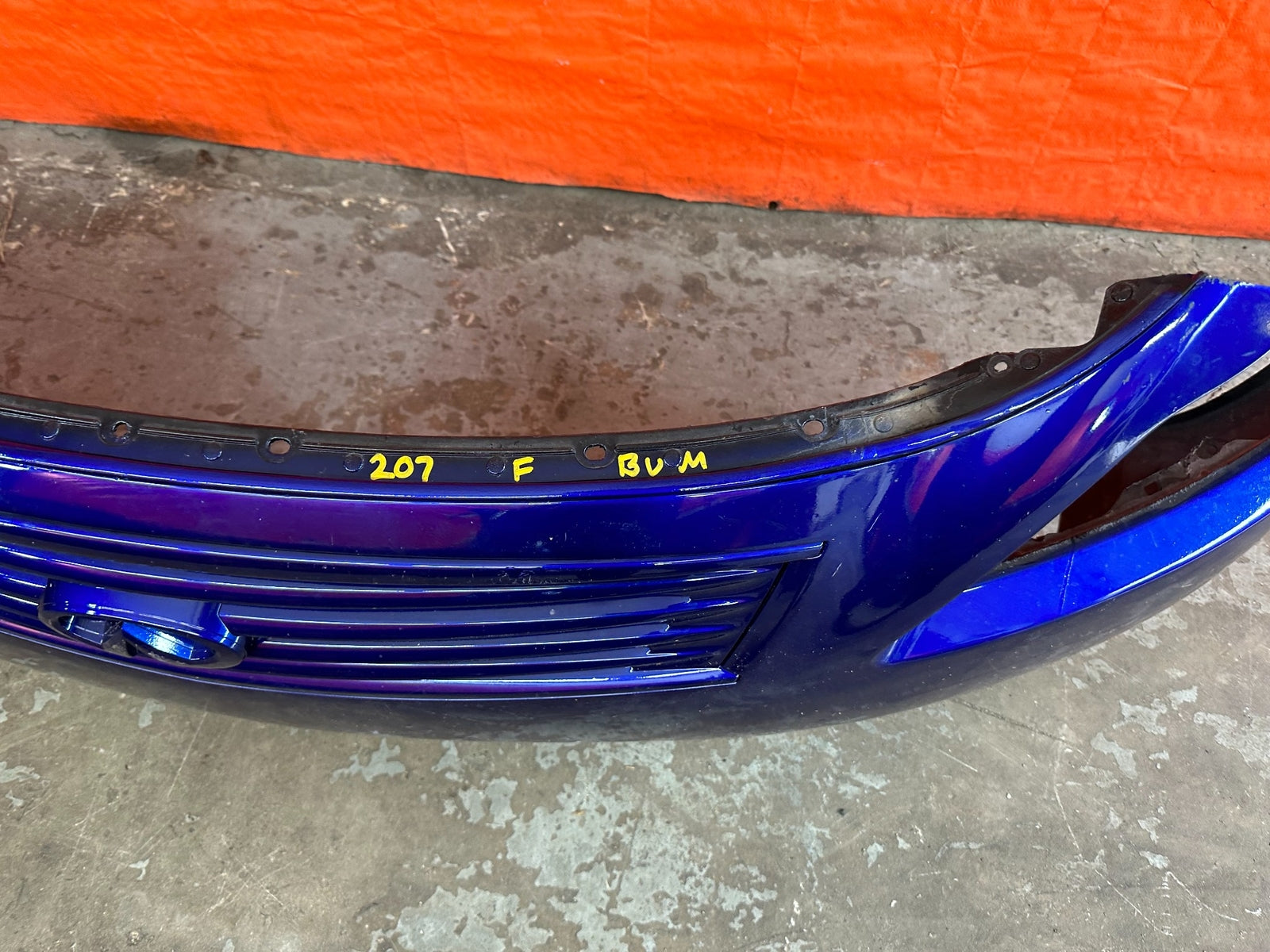 08 15 INFINITI G37 & Q60 COUPE SPORT MODEL   FRONT BUMPER W/ ALL GRILLES OEM 20716