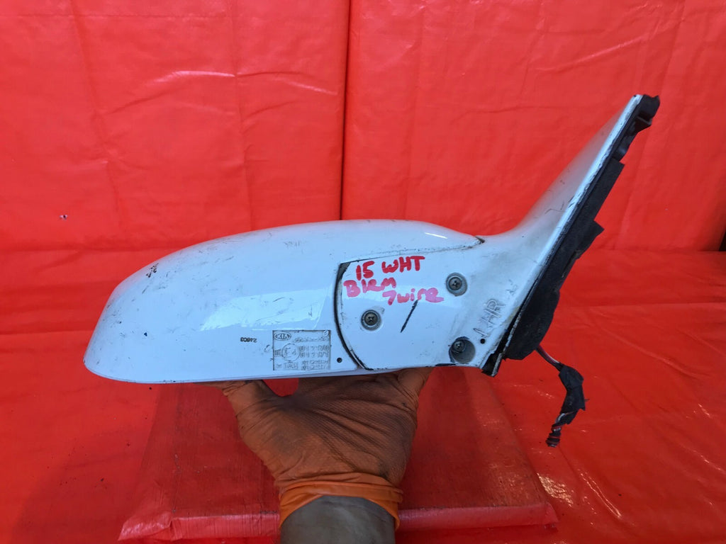 OEM 2004 2005 KIA SEDONA PASSENGER RIGHT SIDE VIEW MIRROR   7 PIN   WHITE  8