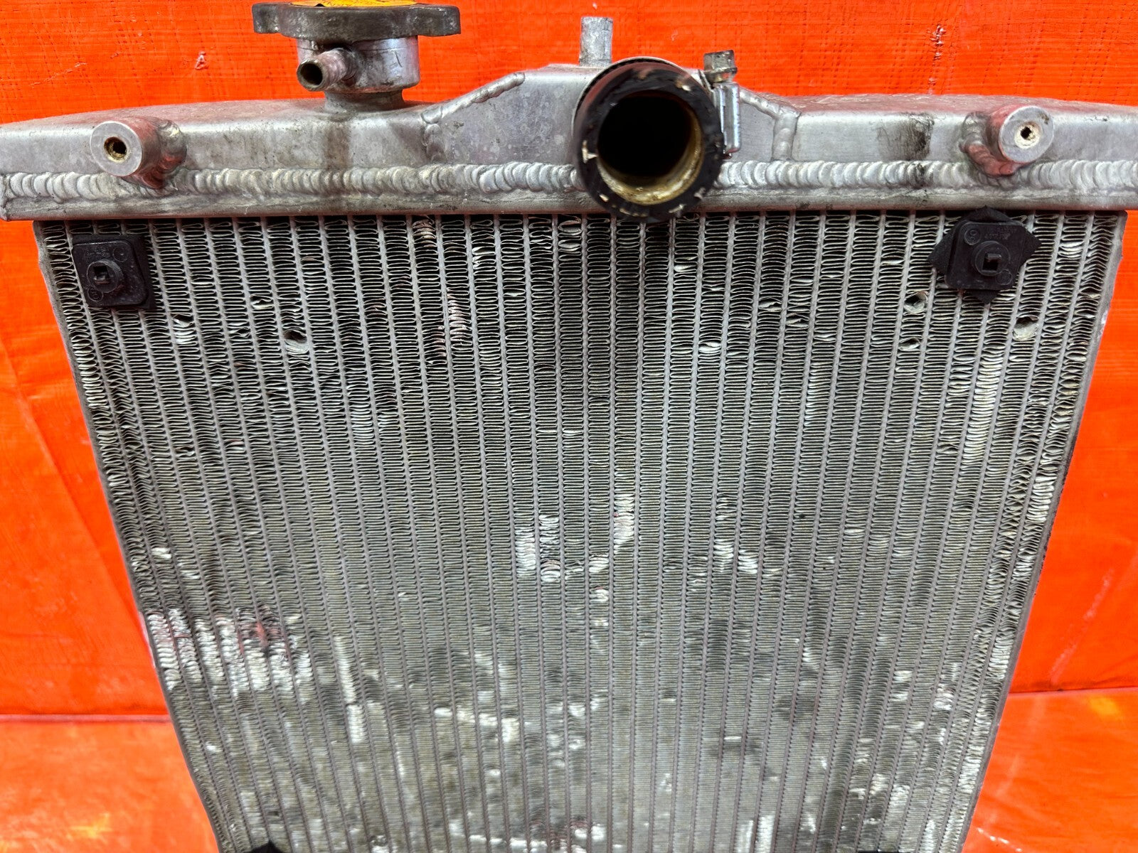 88 91 HONDA CRX   1/2 STYLE   KOYO ALUMINUM RADIATOR W/ PERMA COOL FAN   #27710