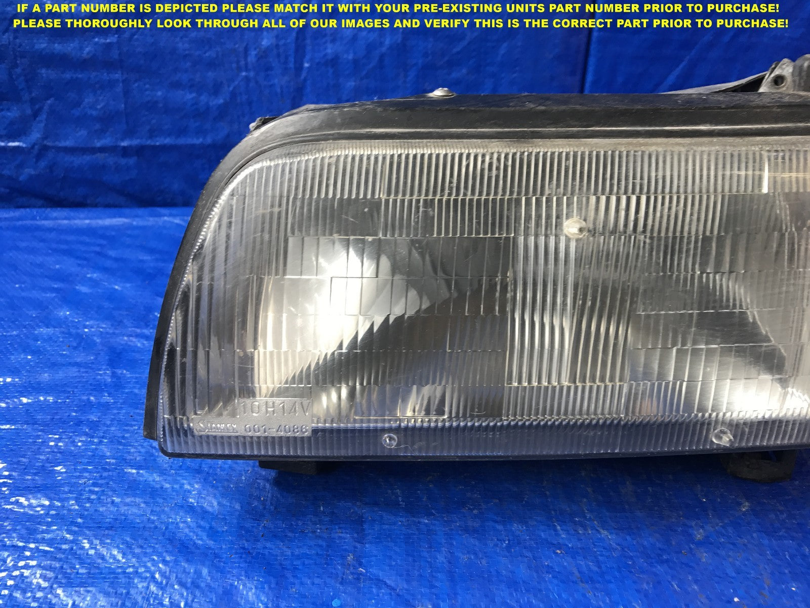OEM 1989 1990 1991 1992 1992 1994 MAZDA MP5 DRIVER LEFT HEADLIGHT BRKN TAB HL22