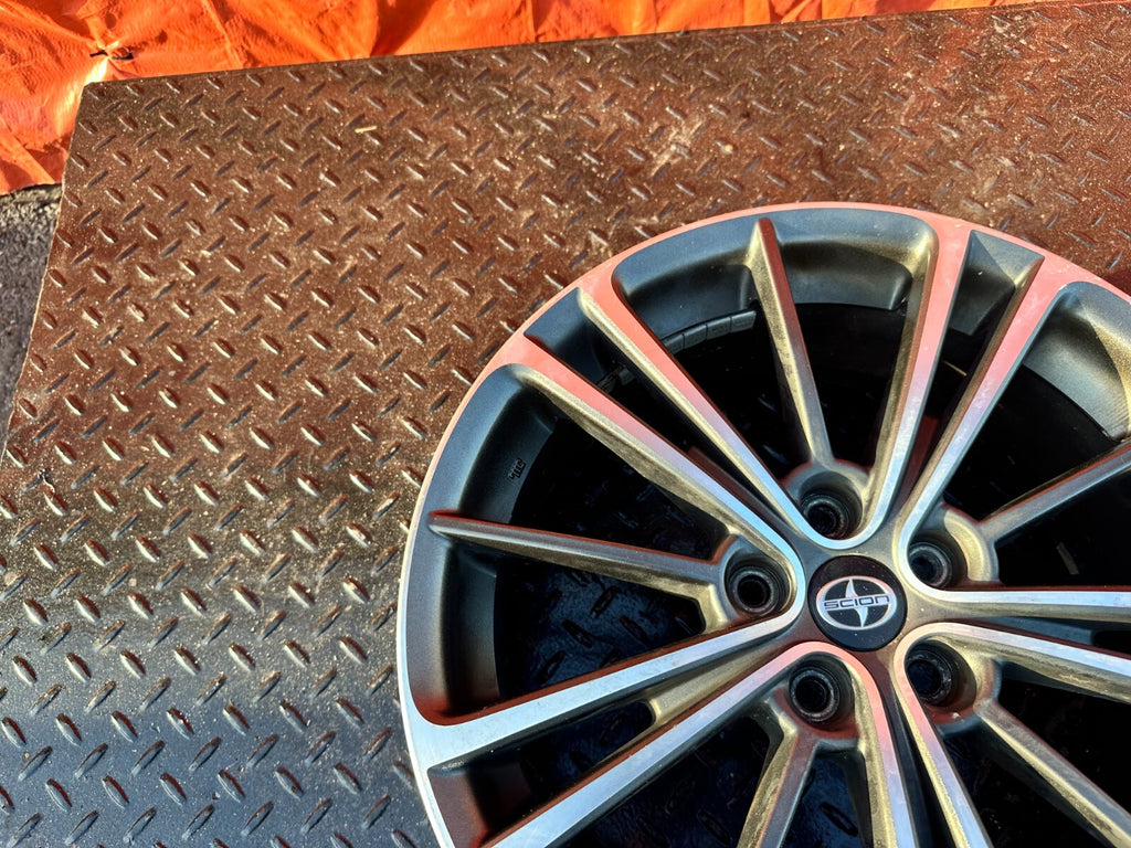 13 16 SCION FRS   15 SPOKE WHEEL RIM 17x7 5x100 +48   OEM FACTORY #293 25
