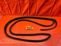 06 11 CIVIC 4D SEDAN   PASSENGER RIGHT REAR WEATHER STRIP SEAL GASKET OEM #2200