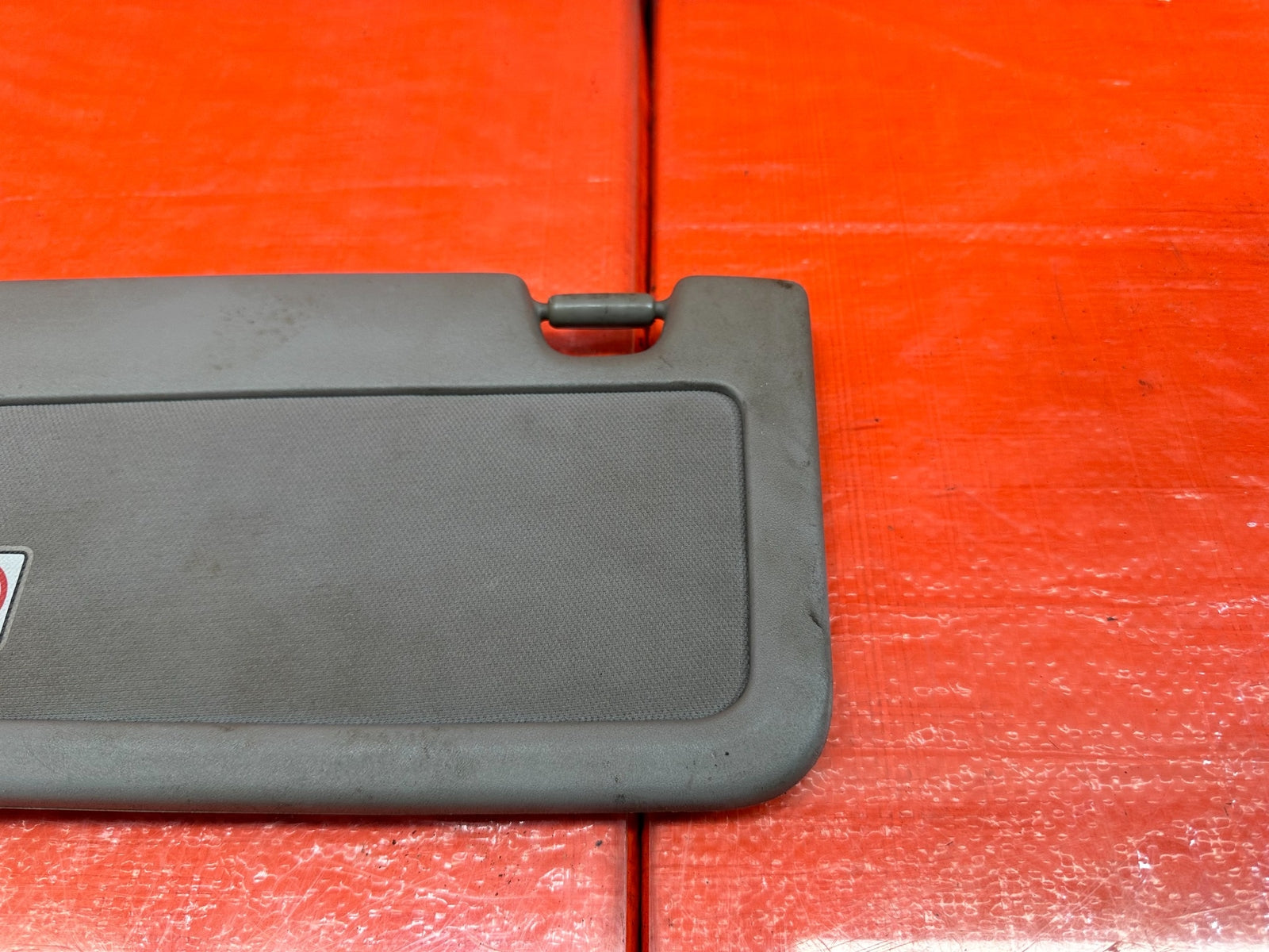 09 11 HONDA CIVIC   SUN VISOR   PASSENGER RIGHT SIDE   GRAY COLOR   OEM #1944