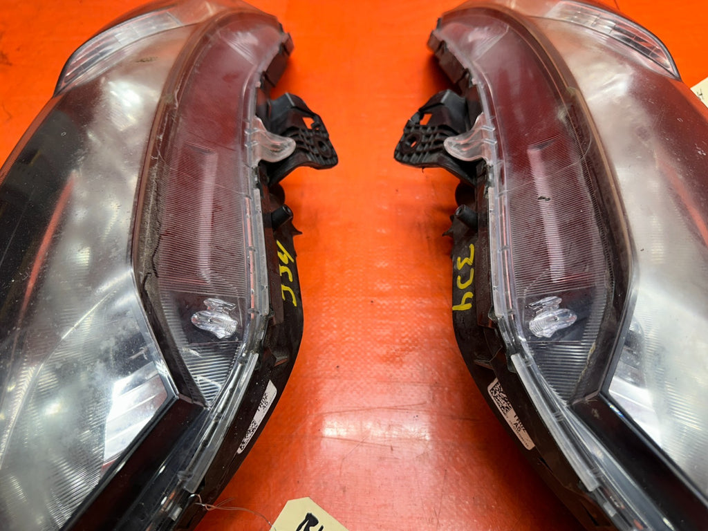 13 15 HONDA CIVIC SI 4D 2.4L FRONT LEFT RIGHT HEADLIGHT LAMP ASSEMBLY SET OEM #38