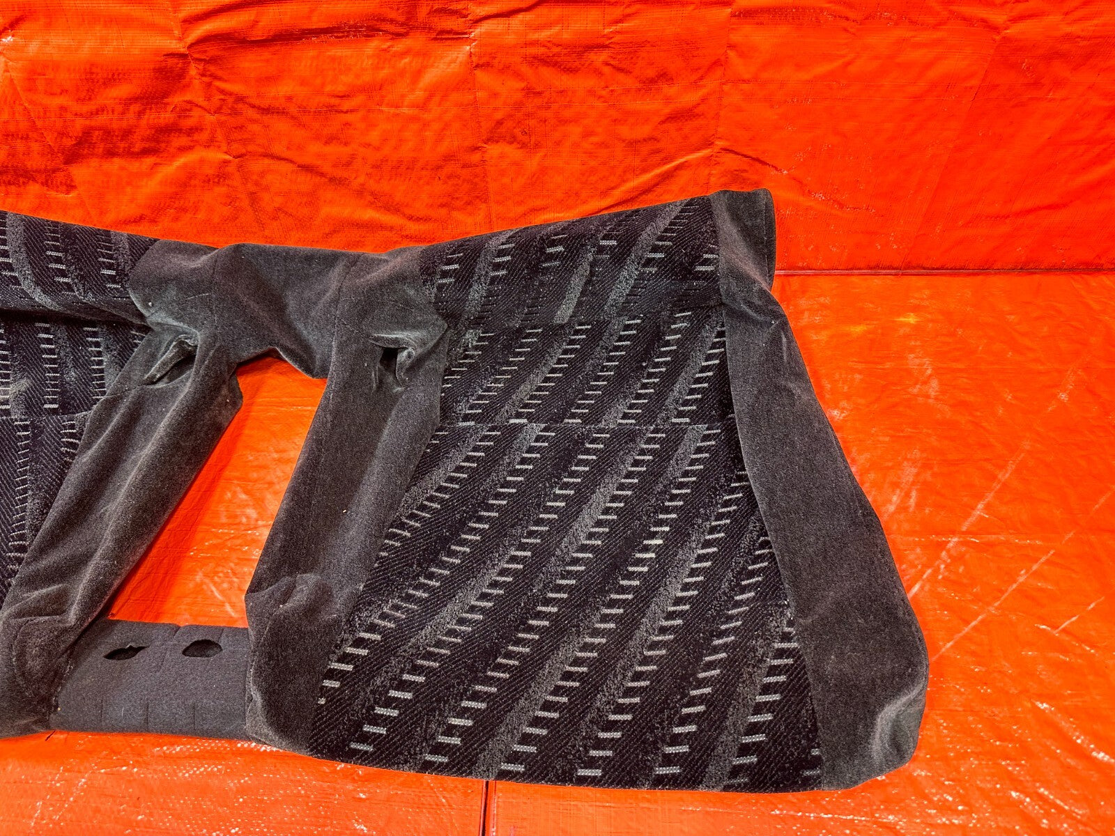 99 01 HONDA PRELUDE REAR LOWER SEAT COVER SKIN LEATHER WRAP CUSHION FABRIC OEM4