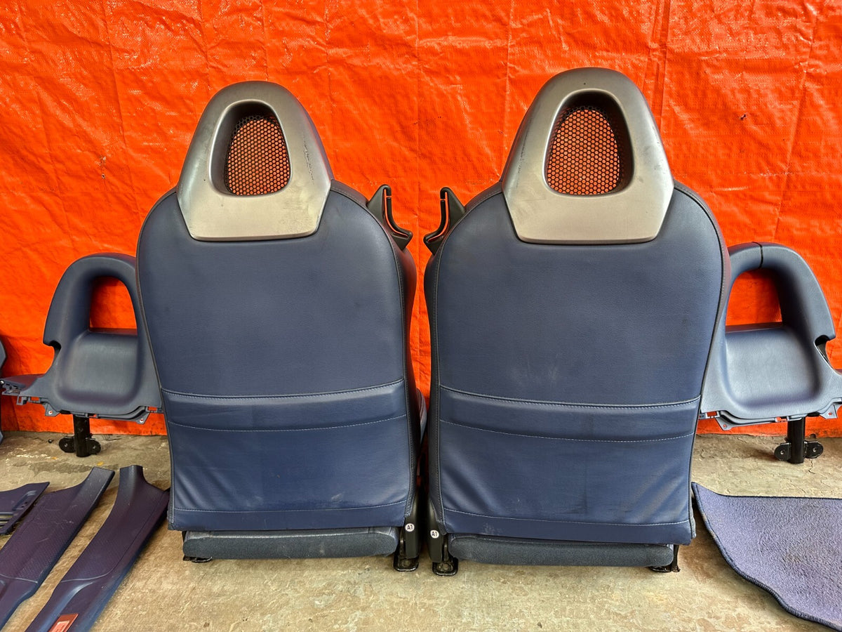 00-09 HONDA S2000 - BLUE INTERIOR CONVERSION - SEATS DASH CARPET PLASTICS PANELS21