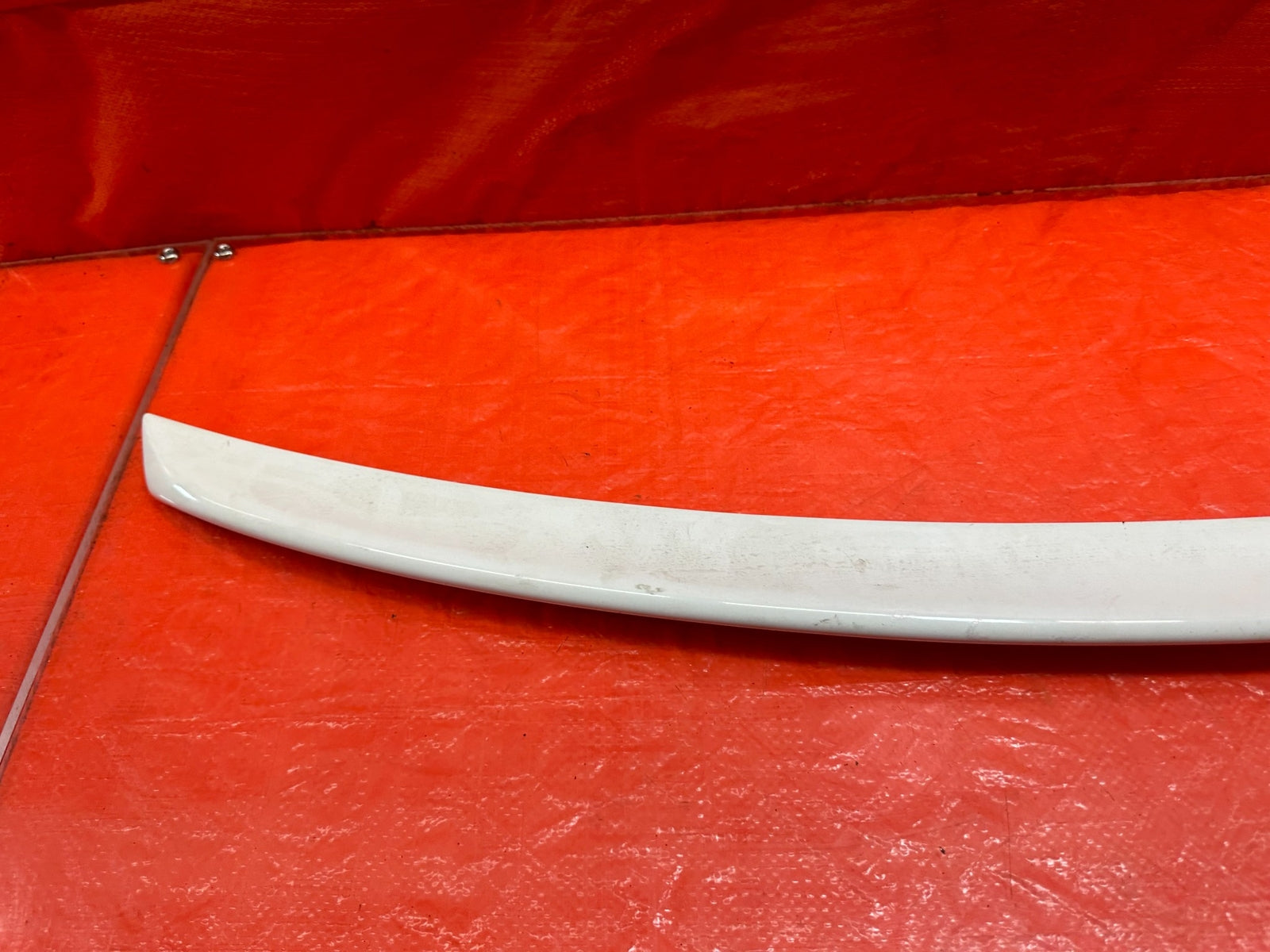 08 15 LANCER EVOLUTION X EVO 10   REAR TRUNK FLUSH DECKLID SPOILER WING OEM #2068