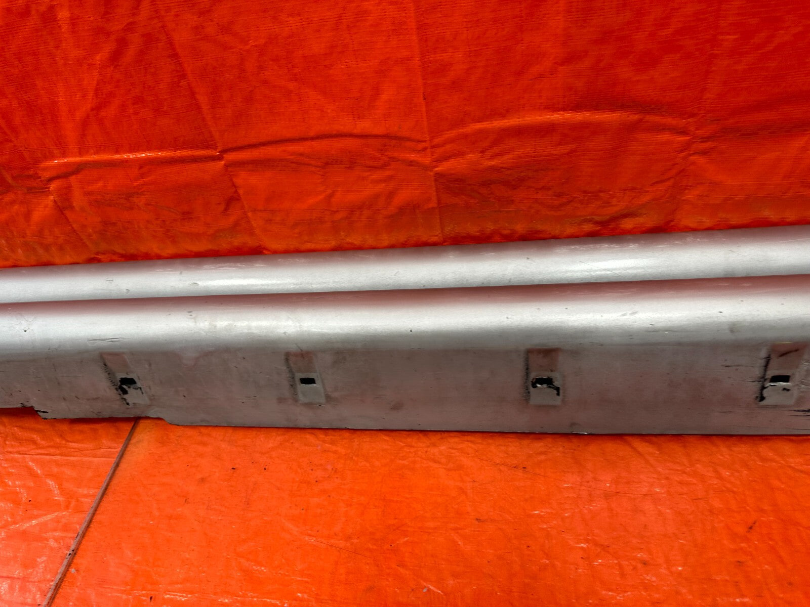 92 95 HONDA CIVIC 2D COUPE LEFT & RIGHT SIDE SKIRTS ROCKER MOLDING TRIM OEM #2576