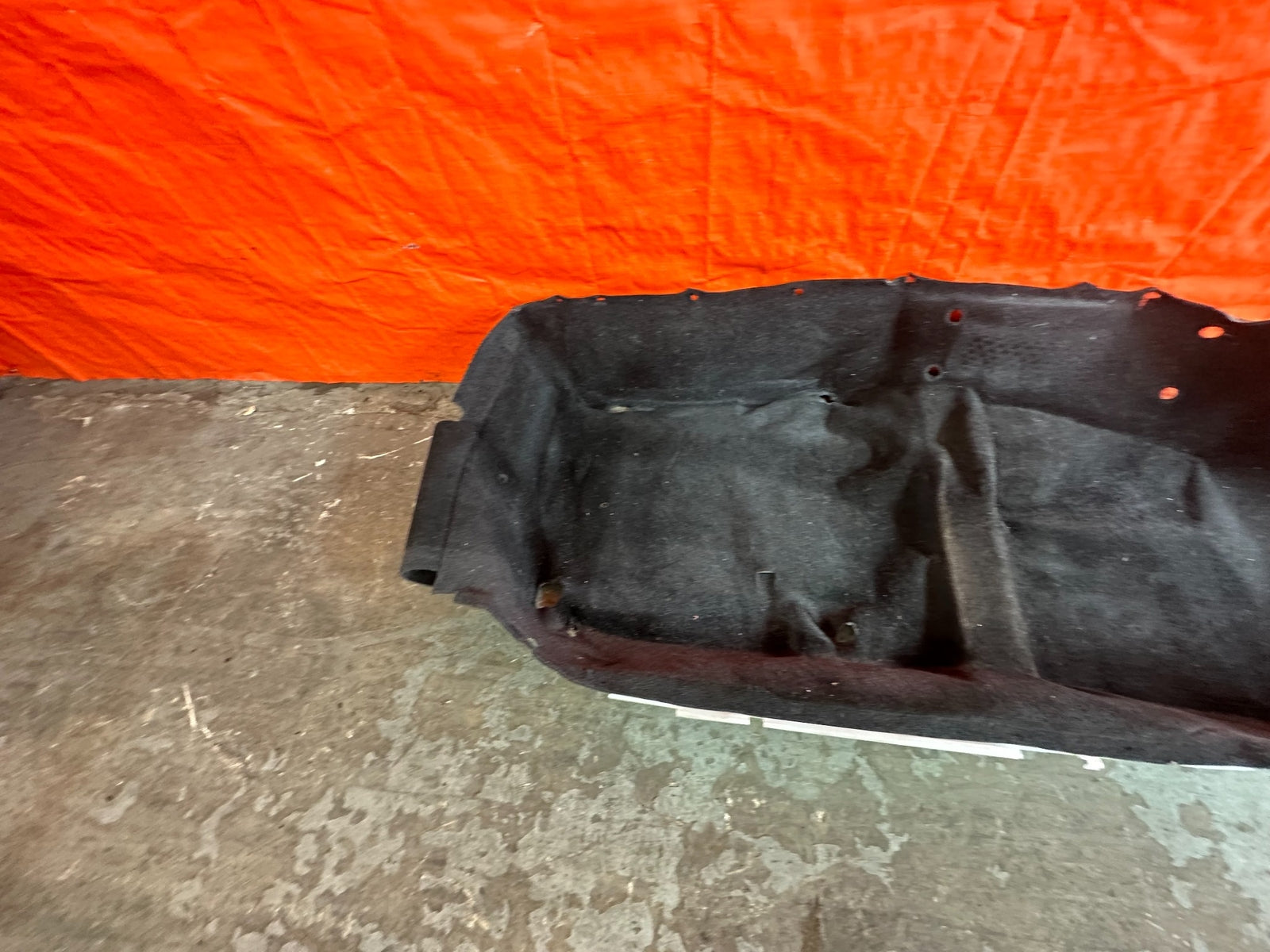 00 05 HONDA S2000   PASSENGER RIGHT   CARPET RUG FLOOR MAT   BLACK   OEM #1989