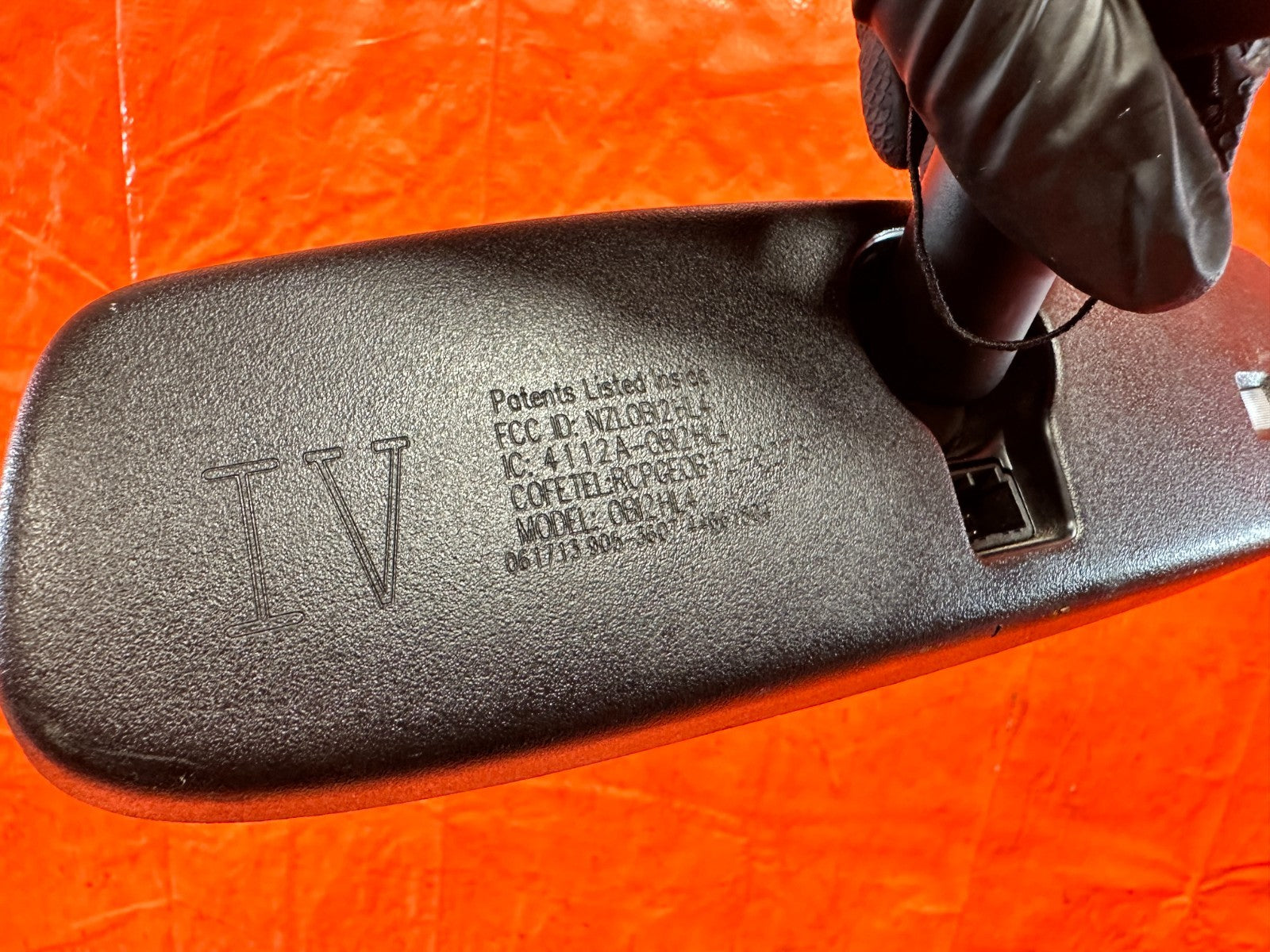 2008 2015 INFINITI G37 Q60 REAR VIEW MIRROR FACTORY OEM #3294