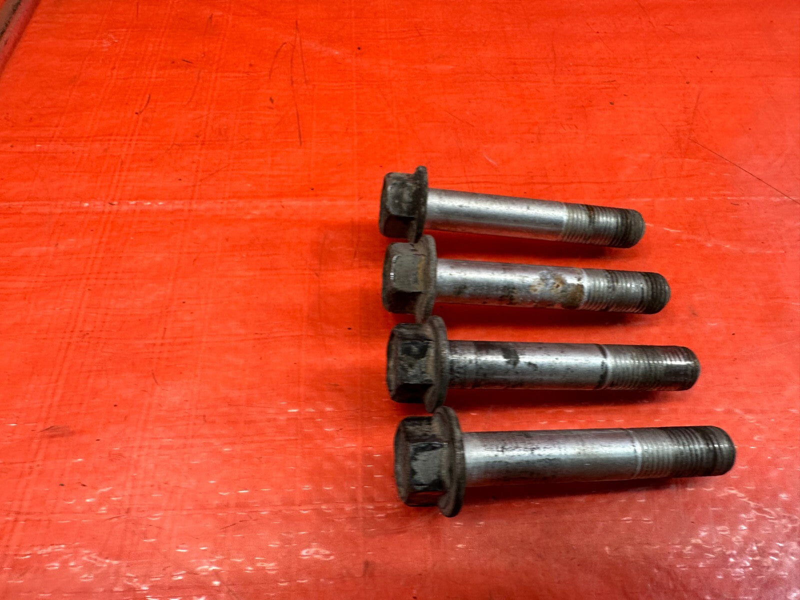 04 08 ACURA TL   LEFT & RIGHT   REAR UPPER CONTROL ARM   BOLTS HARDWARE OEM 2343