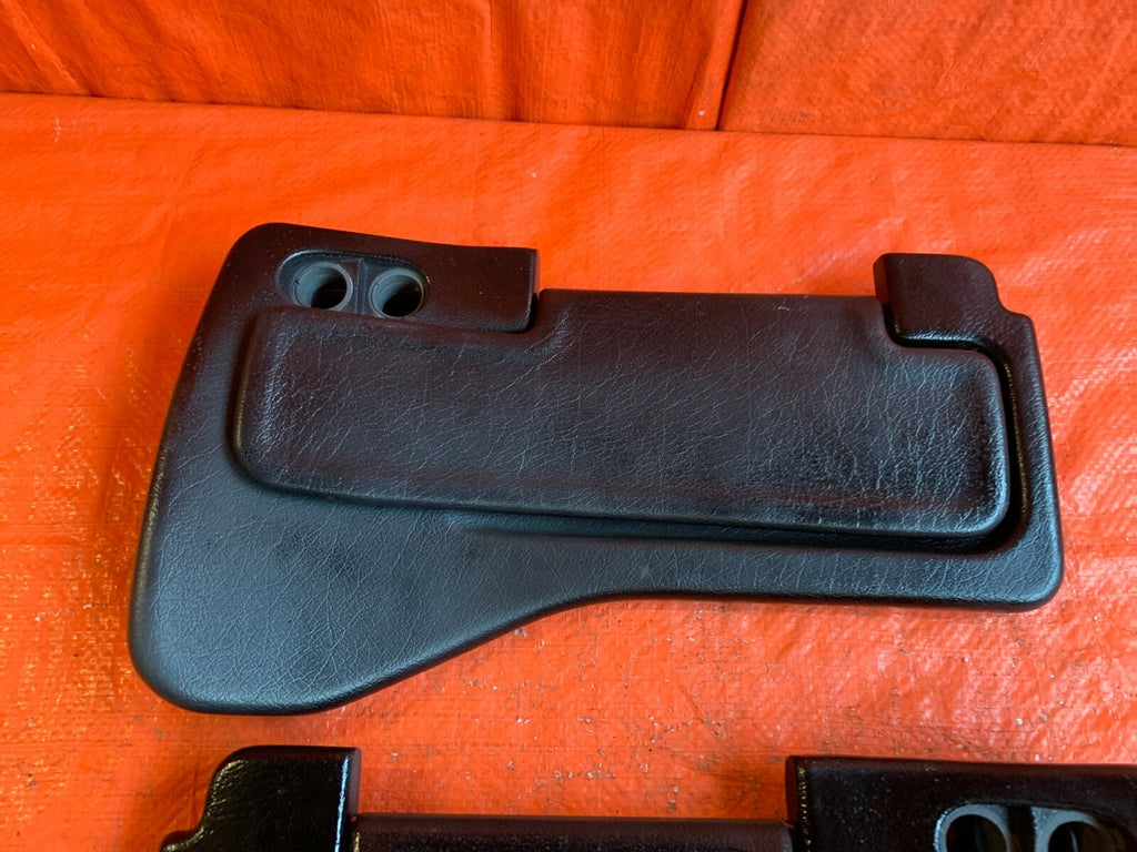 OEM 1994 94 HONDA DEL SOL   SUN VISOR SET PAINTED BLACK   LEFT AND RIGHT SET4