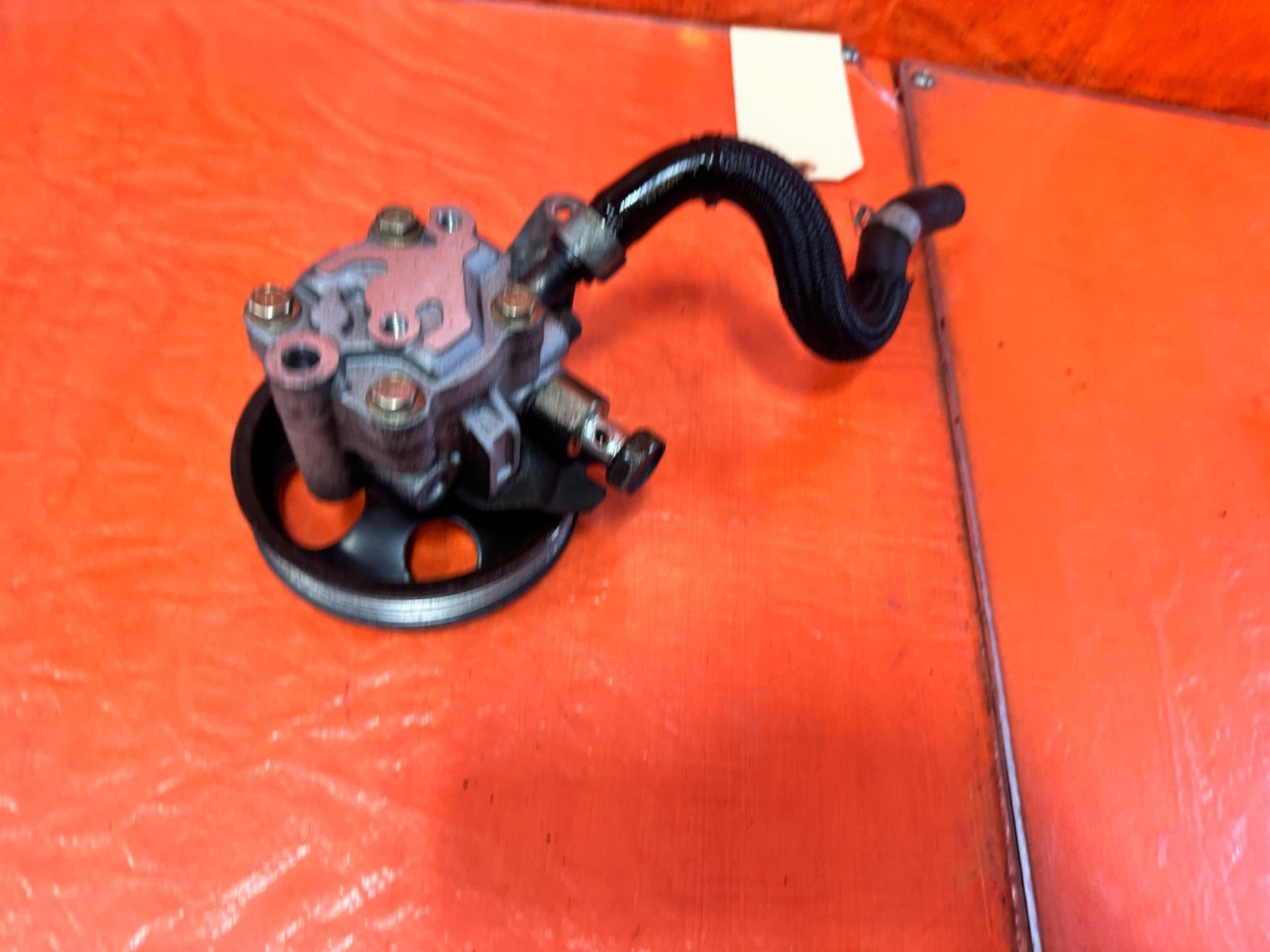 08 15 INFINITI G37 Q60 3.7L VQ37VHR OEM POWER STEERING PUMP WITH PULLEY #3298