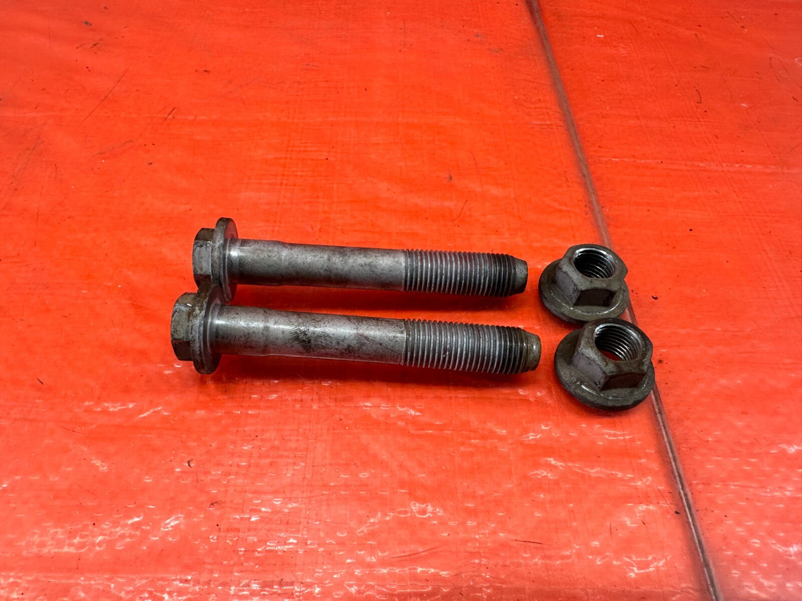 08 15 INFINITI G37 Q60 POWER STEERING RACK MOUNTING BOLTS NUTS HARDWARE OEM #2320
