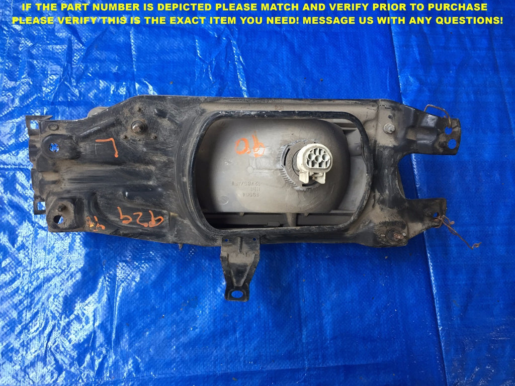 OEM 1990 1991 90 91 MAZDA 929 DRIVER LEFT HEADLIGHT4
