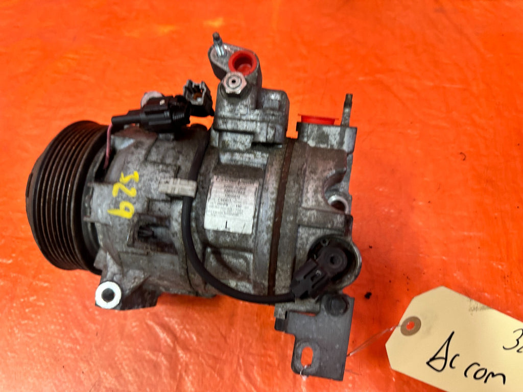 08 15 INFINITI G37 Q60 3.7L VQ37 A/C AIR CONDITIONING COMPRESSOR PUMP OEM #3295