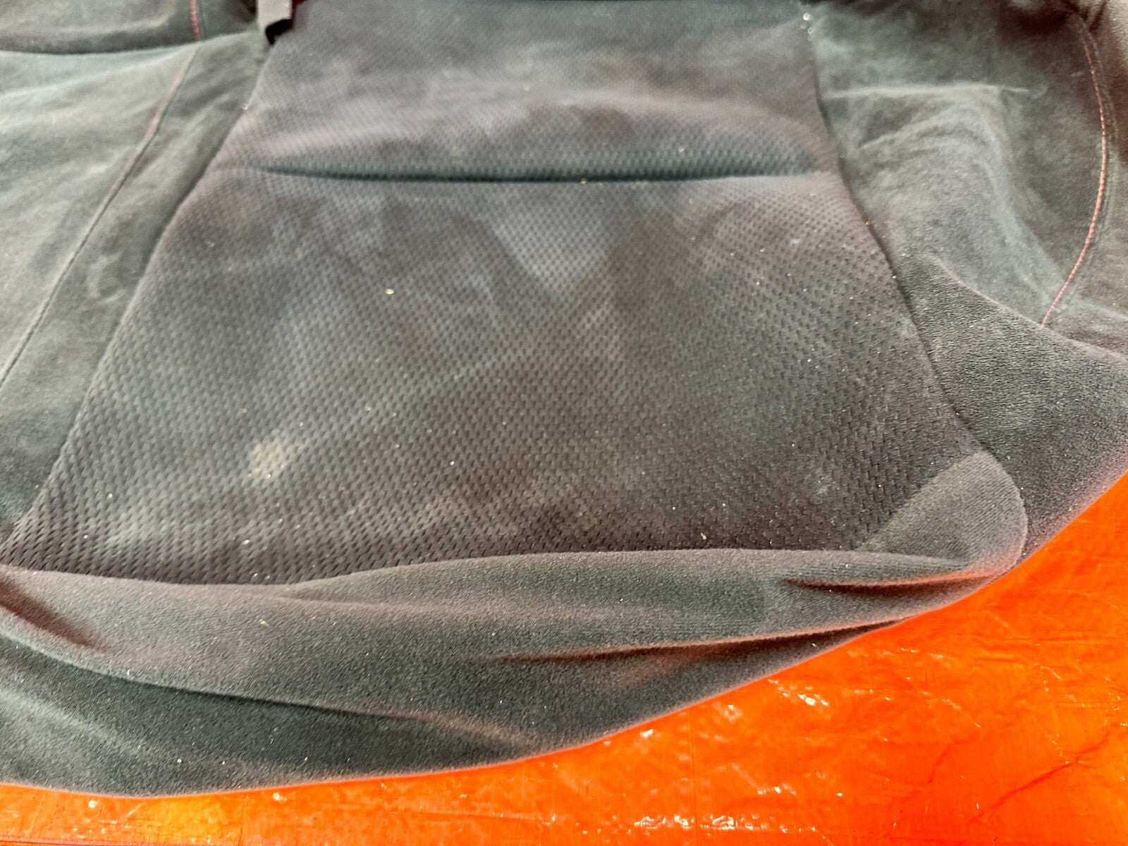 07 08 HONDA CIVIC SI SEDAN    REAR LOWERR SEAT SKIN COVER FABRIC CLOTH   2825