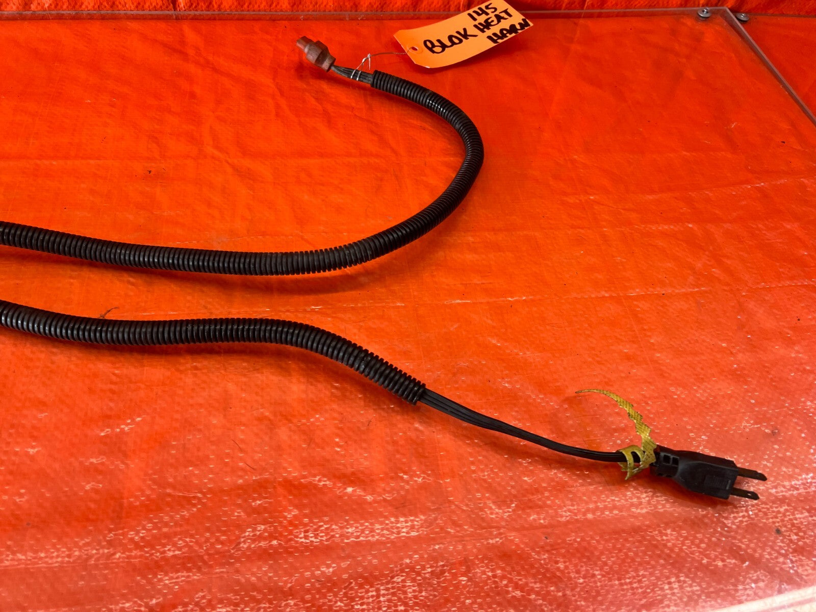 2000 ACURA 1.6 EL   ENGINE BLOCK HEATER   WIRING HARNESS WIRE LOOM   OEM #1457