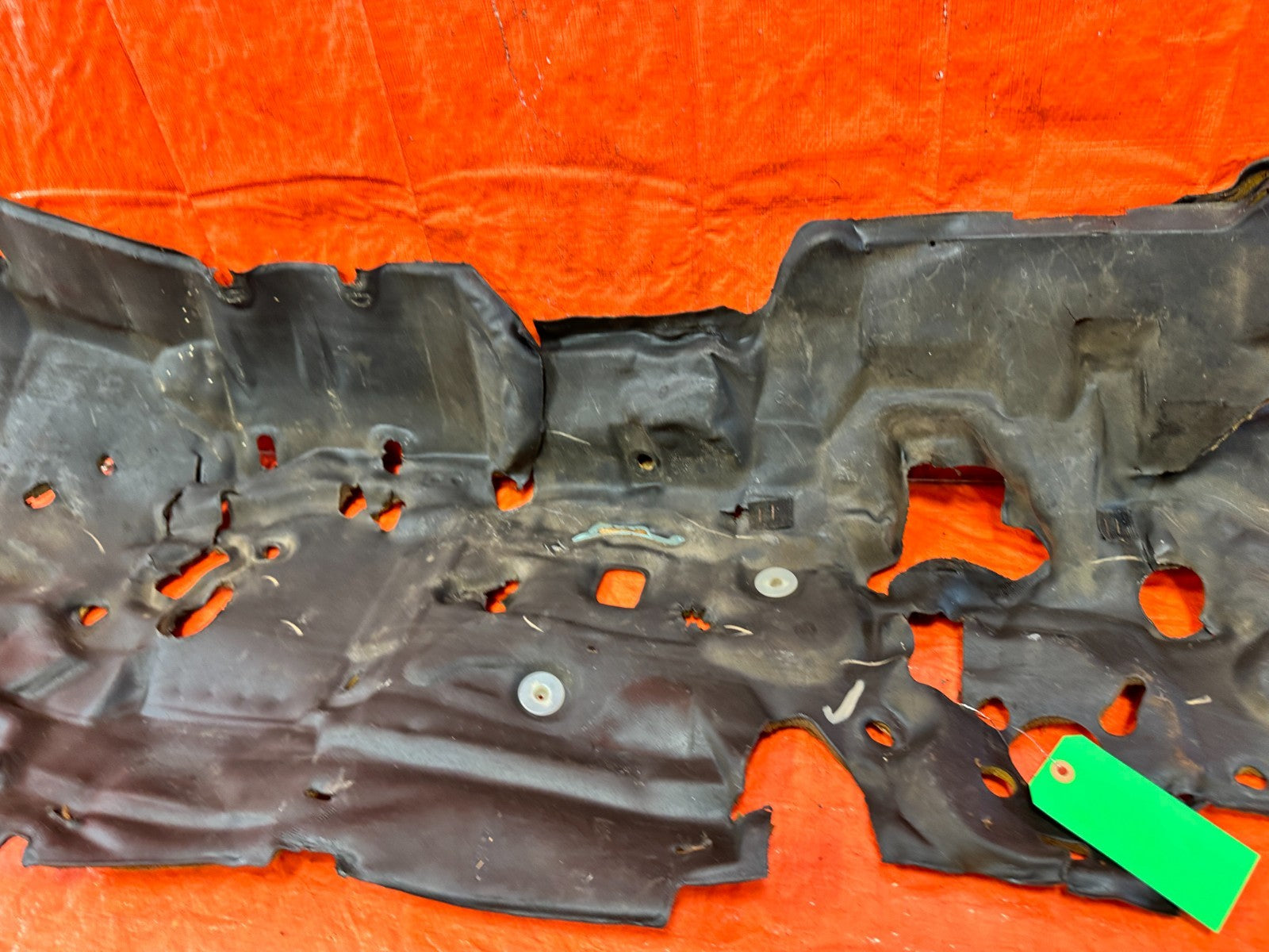 90 91 HONDA CIVIC HATCHBACK   CABIN HARNESS COVER FIREWALL TRIM INSULATION #3177
