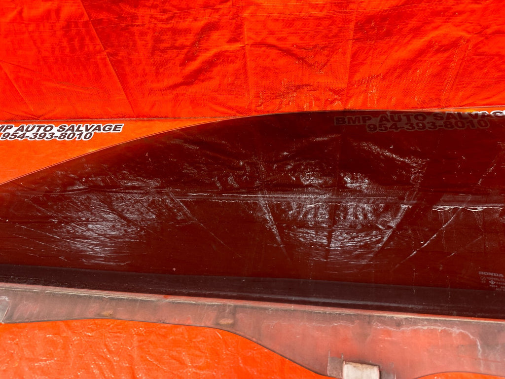 94 01 ACURA INTEGRA 2D   DRIVER LEFT FRONT   WINDOW GLASS   OEM OE FACTORY #2533