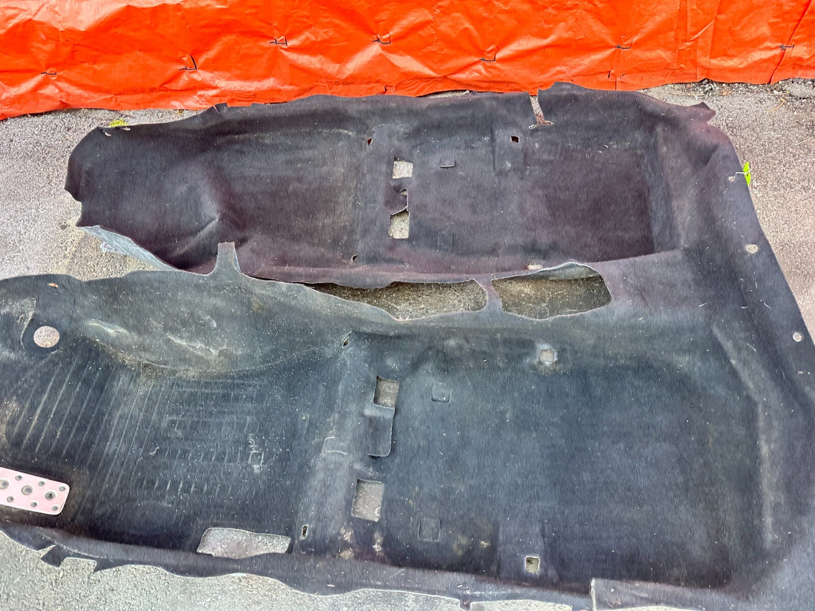 2013 13 SUBARU WRX STI WAGON INTERIOR FLOOR CARPET RUG MAT BLACK OEM 2837