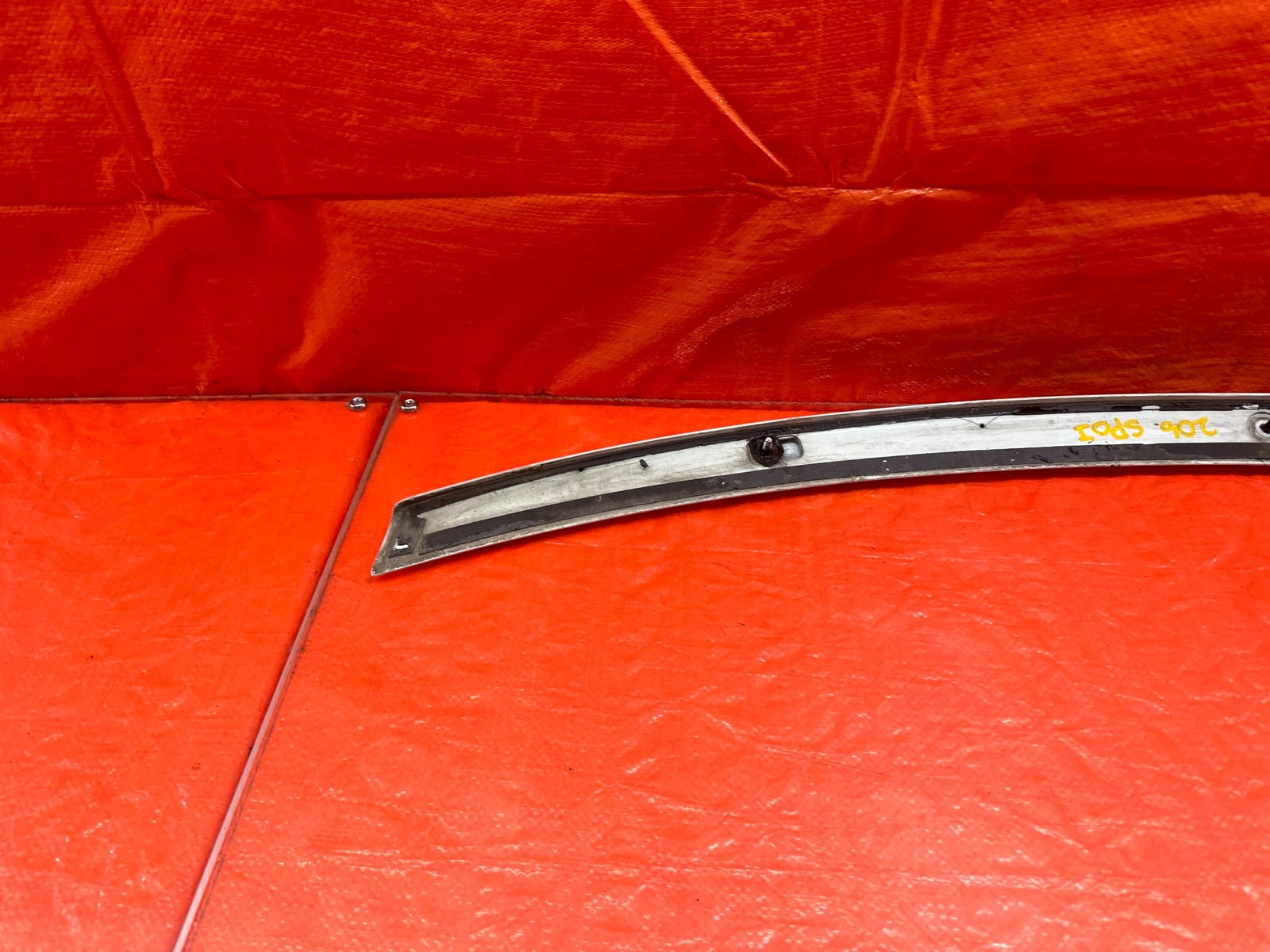 08 15 LANCER EVOLUTION X EVO 10   REAR TRUNK FLUSH DECKLID SPOILER WING OEM #20612