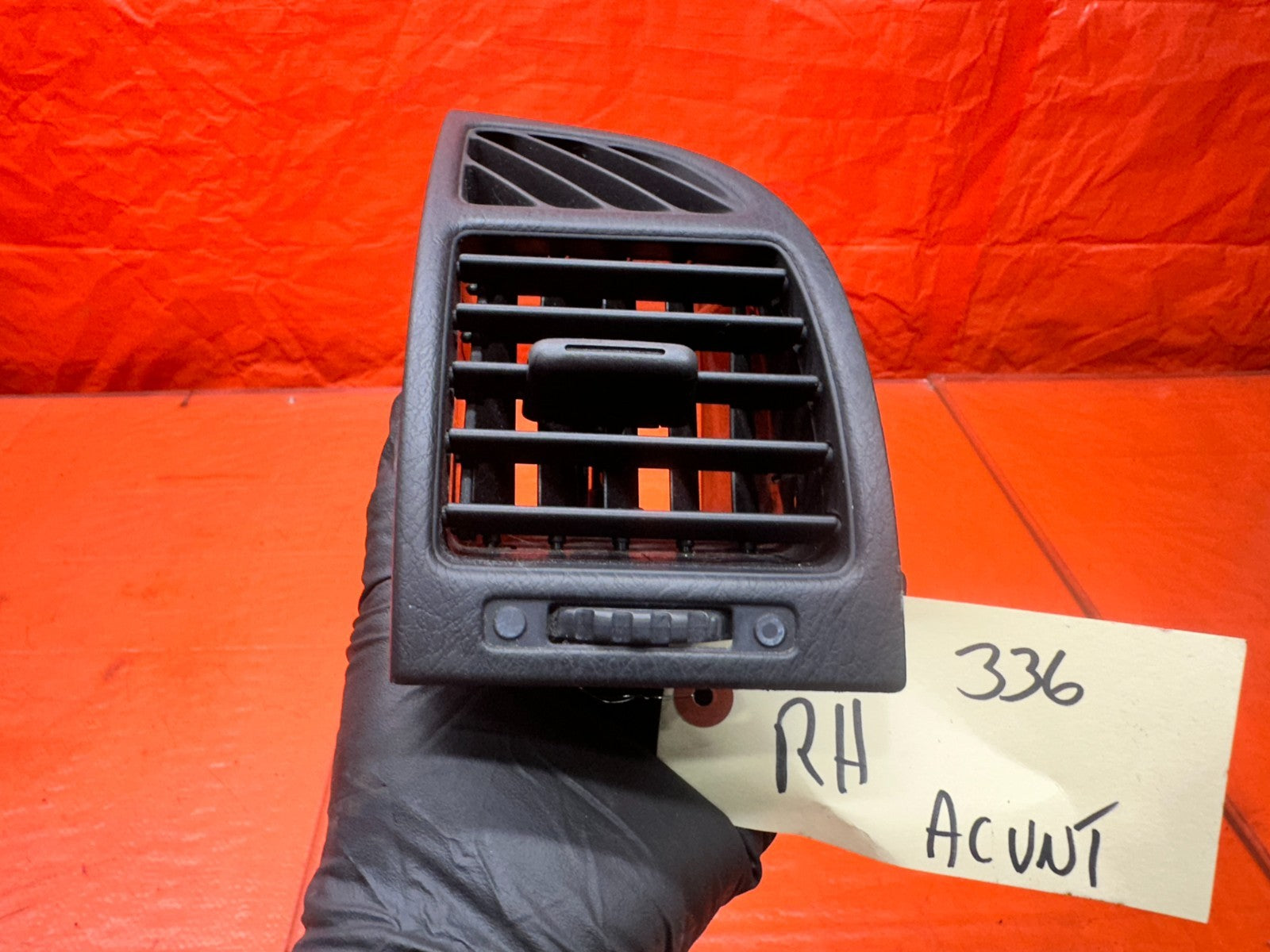 97 01 HONDA PRELUDE 2.2L PASSENGER RIGHT DASH DASHBOARD AC A/C AIR VENT #3365
