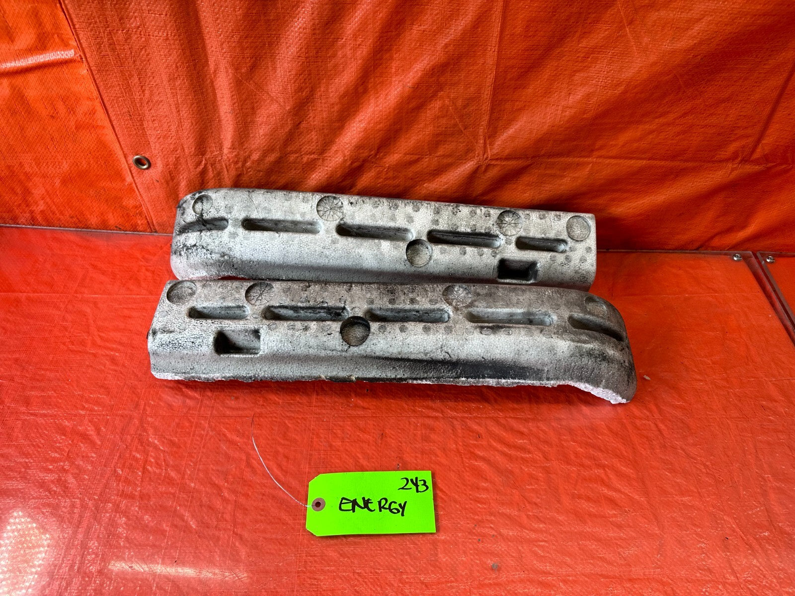 88 91 HONDA CRX   REAR BUMPER FOAM IMPACT ENERGY ABSORBER   OEM FACTORY #2430