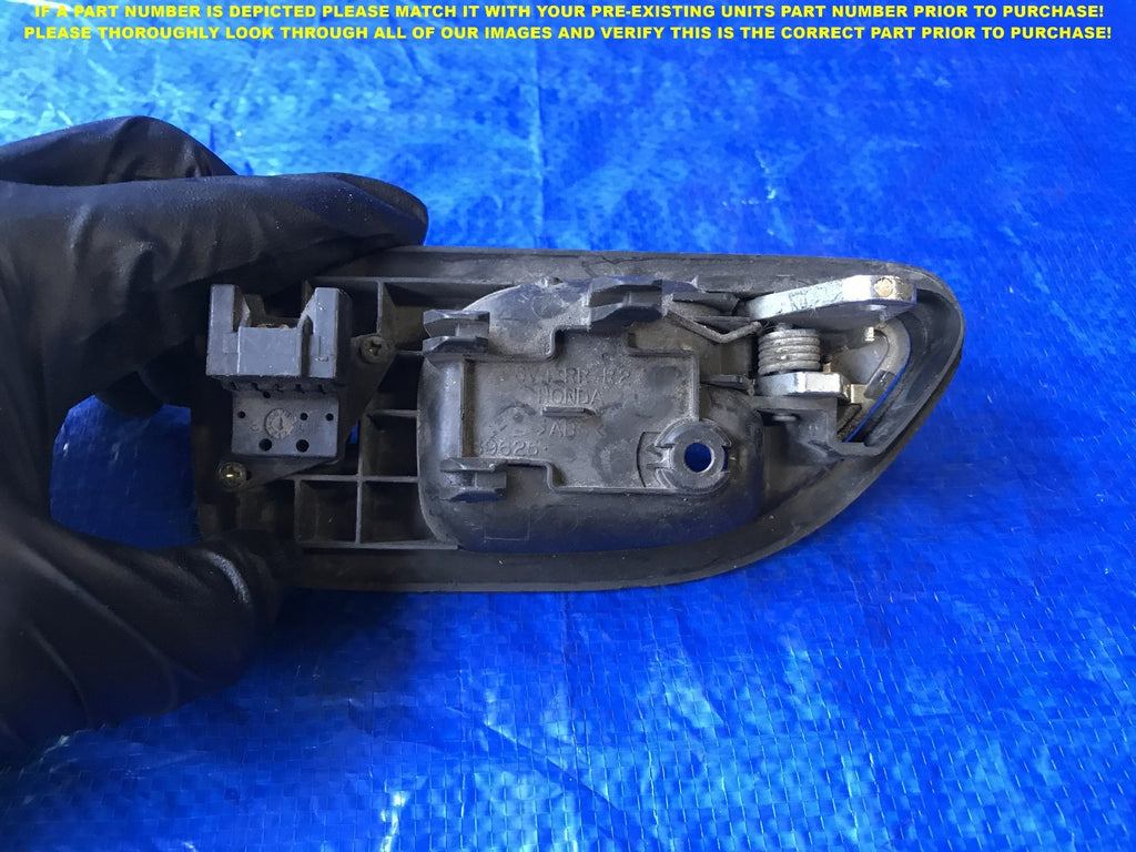 OEM 1994 1995 1997 HONDA ACCORD SEDAN PASSENGER RIGHT REAR INTERIOR DOOR HANDLE 1