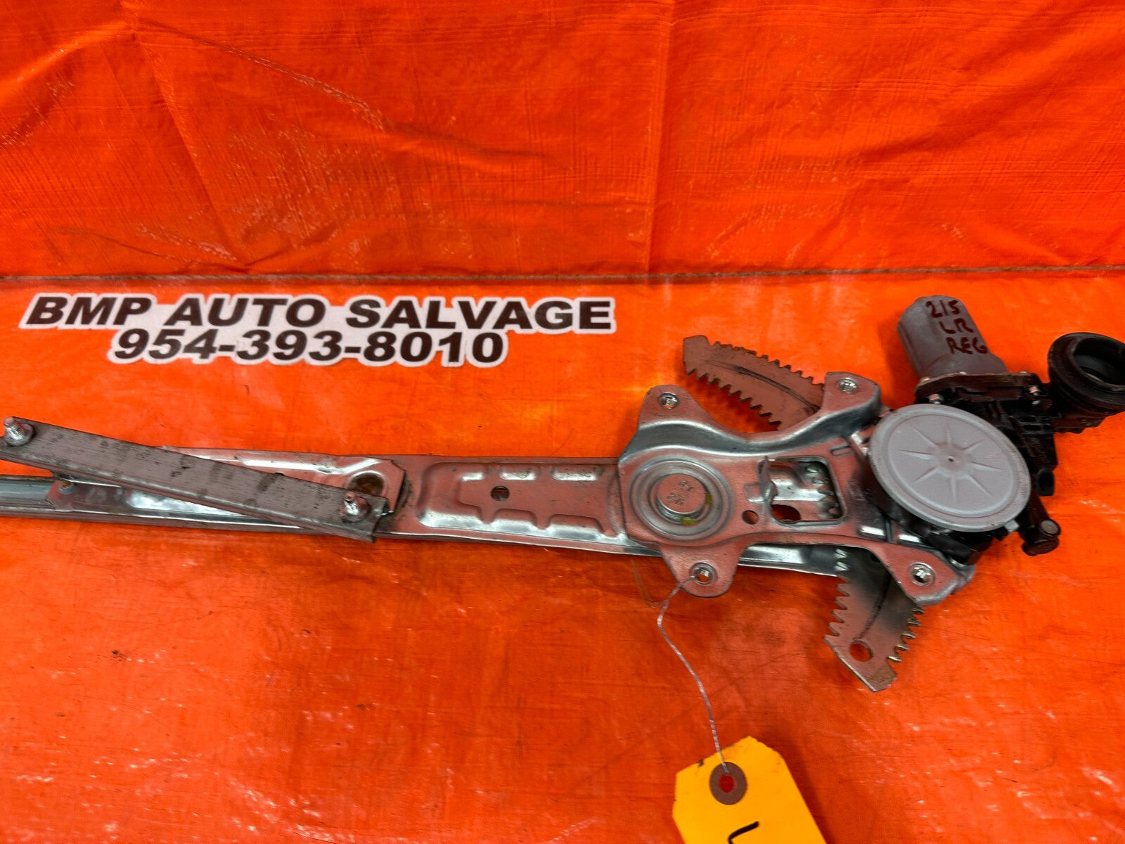 14 20 INFINITI Q50   DRIVER LEFT REAR   WINDOW REGULATOR W/ MOTOR   OEM #2153
