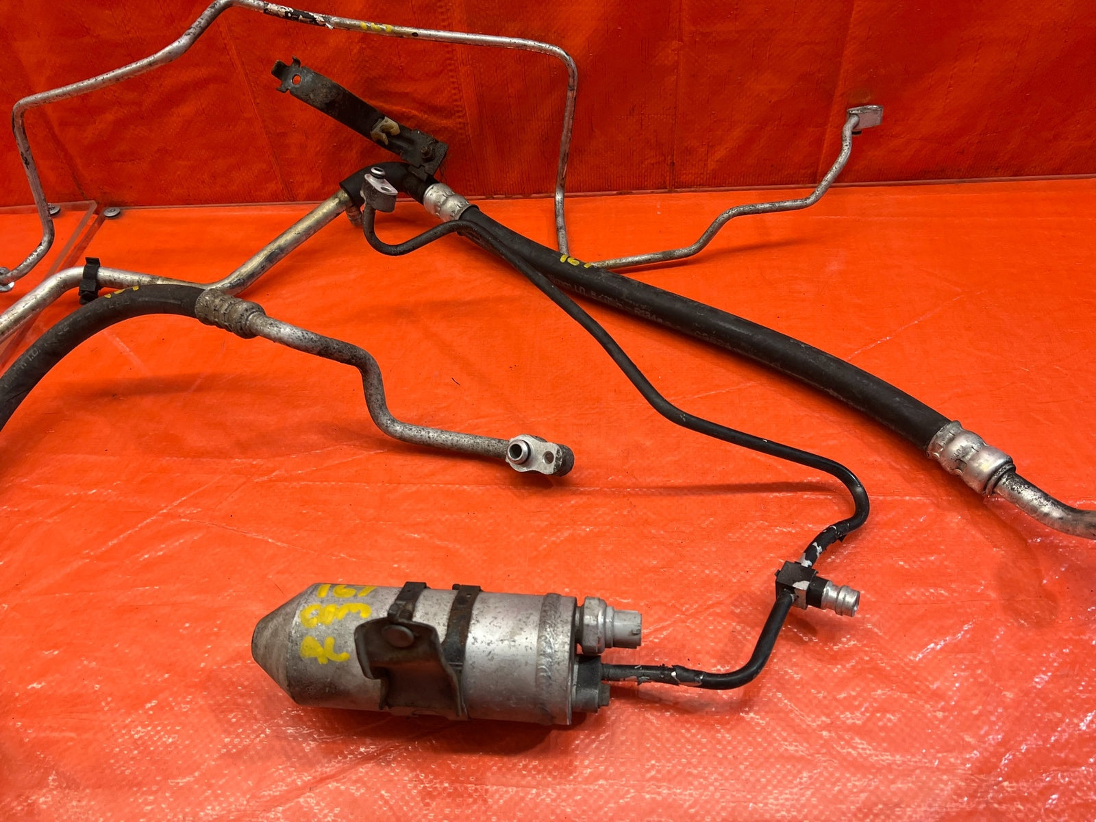 98 02 HONDA ACCORD 2.3L   AIR CONDITIONING AC LINE SET   LINES HOSES PIPES   OEM6