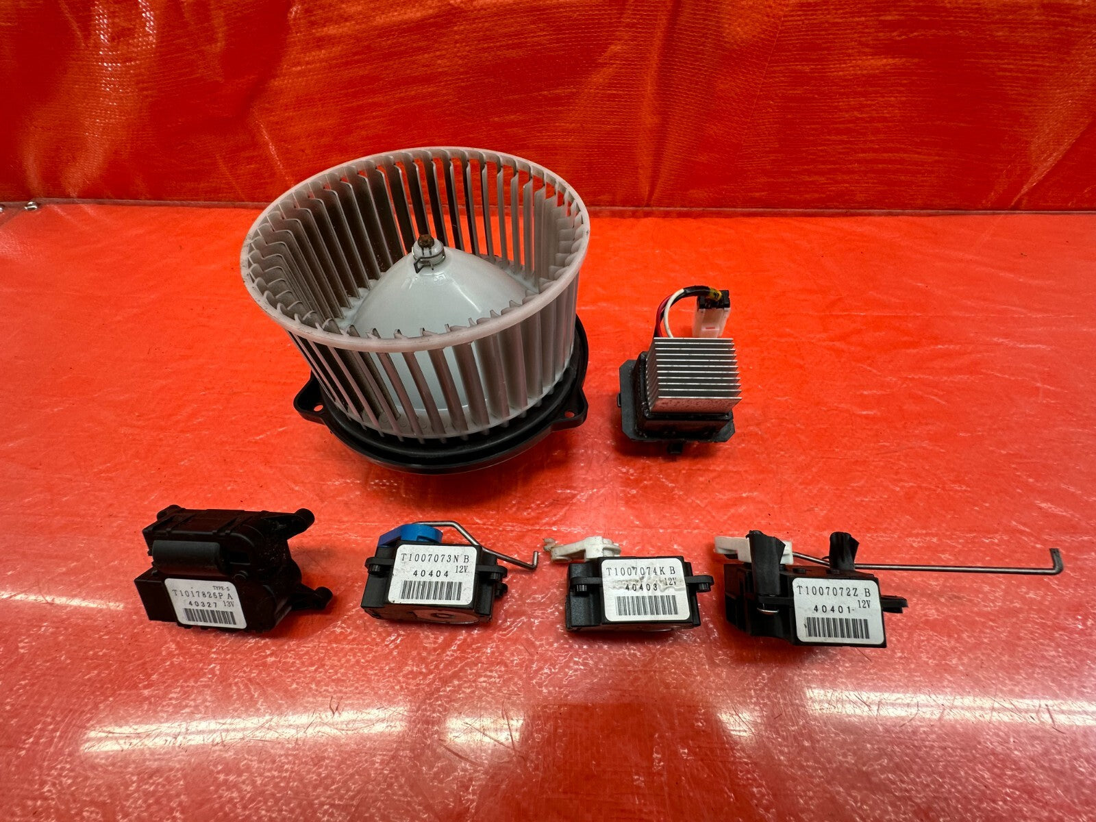 15 20 SUBARU WRX & STI HVAC AIR CONDITIONING AC BLOWER MOTOR & RESISTOR OEM #18212