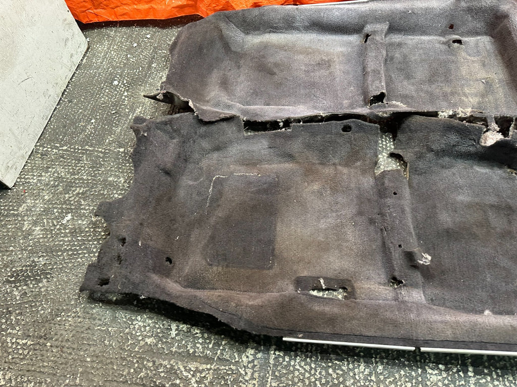 97 01 HONDA PRELUDE   INTERIOR FLOOR CARPET RUG MAT   BLACK IN COLOR OEM #25910