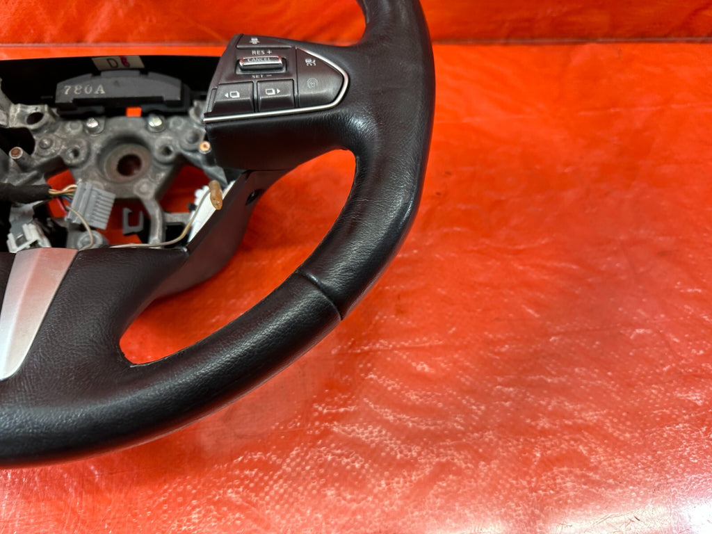 2016 16 INFINITI Q50 RED SPORT 400 RWD   STEERING WHEEL   NON HEATED   OEM #2155