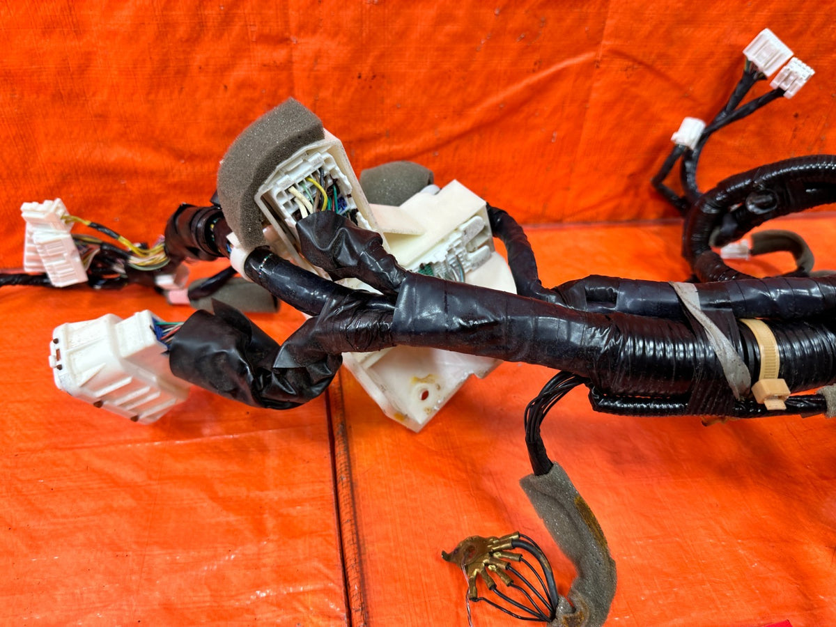 17 INFINITI Q50 RED SPORT 400 DASH BOARD CLUSTER WIRING HARNESS WIRE LOOM #31415