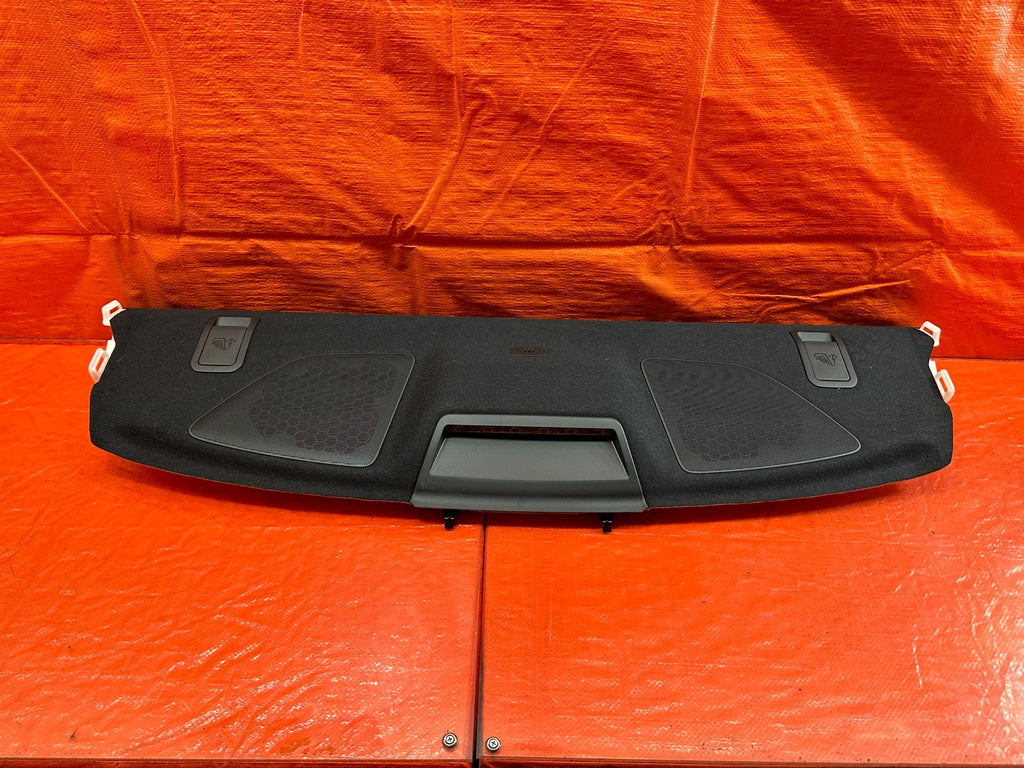 17 20 INFINITI Q60   REAR UPPER TRUNK TRIM / SPEAKER COVER   OEM FACTORY #2000