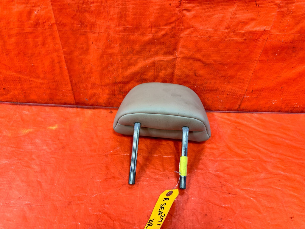 04 08 ACURA TSX   LEFT OR RIGHT   REAR SEAT   HEAD REST TAN COLOR   OEM 291 12