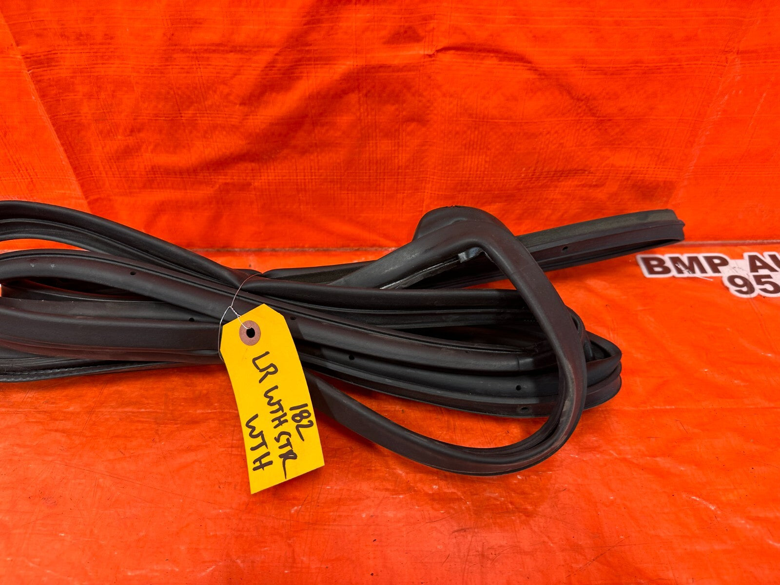15 21 SUBARU WRX STI DRIVER LEFT REAR DOOR WEATHER STRIP RUBBER GASKET OEM 1825