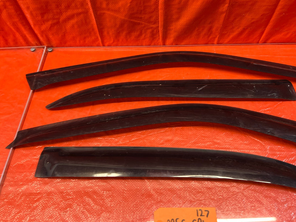 96 00 HONDA CIVIC   SEDAN   WINDOW VISOR SET   LEFT RIGHT FRONT REAR   #1276