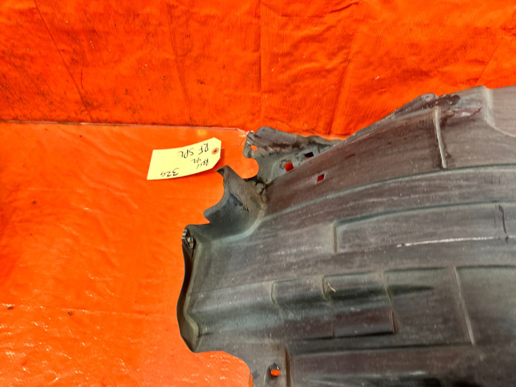 08 15 INFINITI G37 Q60 RIGHT PASSENGER FRONT FENDER REAR SPLASH SHIELD #3298
