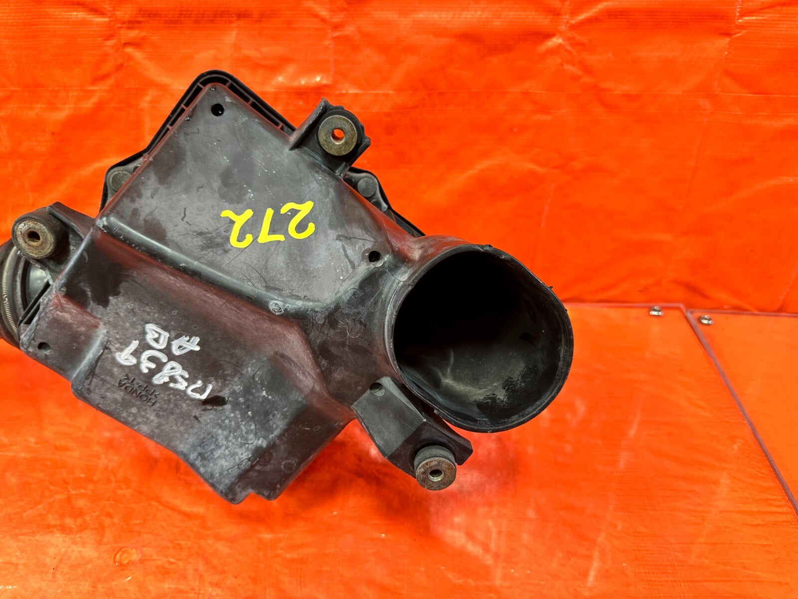 93 97 HONDA DEL SOL SI D16Z6 SOHC VTEC COMPLETE FACTORY INTAKE ARM AIR BOX OEM12