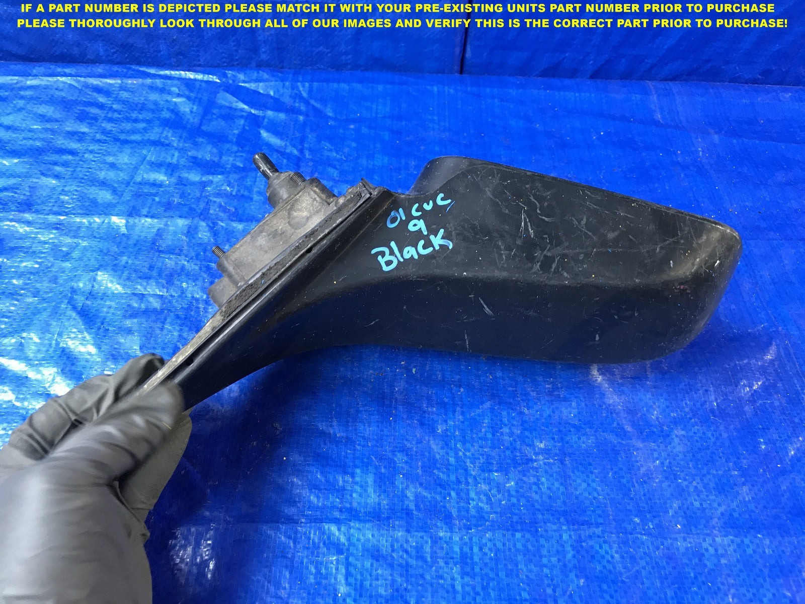 OEM 2001 2002 03 2004 2005 HONDA CIVIC SEDAN PASSENGER RIGHT SIDE VIEW MIRROR 4