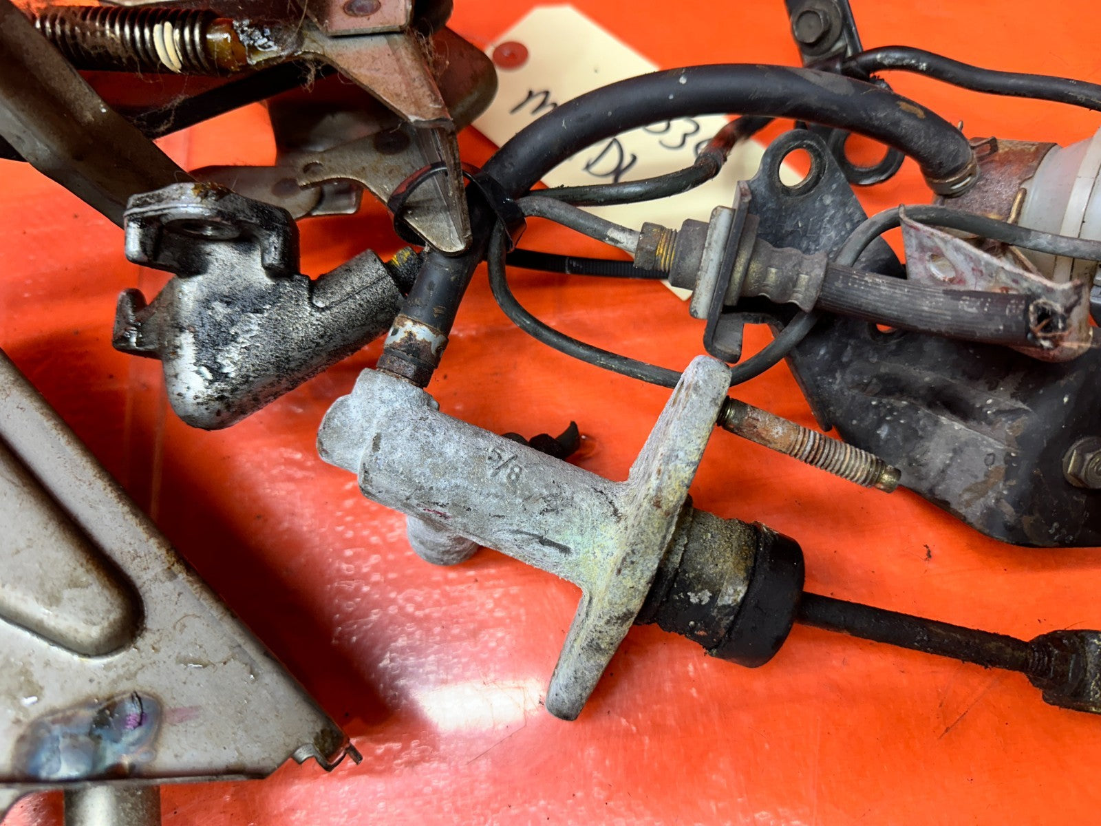 97 01 HONDA PRELUDE 2.2L MT MANUAL CLUTCH BRAKE PEDALS MASTER SLAVE CYLINDER #336