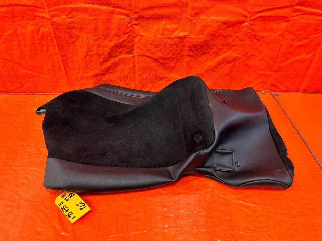 18 20 SUBARU BRZ   PASSENGER RIGHT REAR LOWER SEAT SKIN LEATHER WRAP   OEM #2920